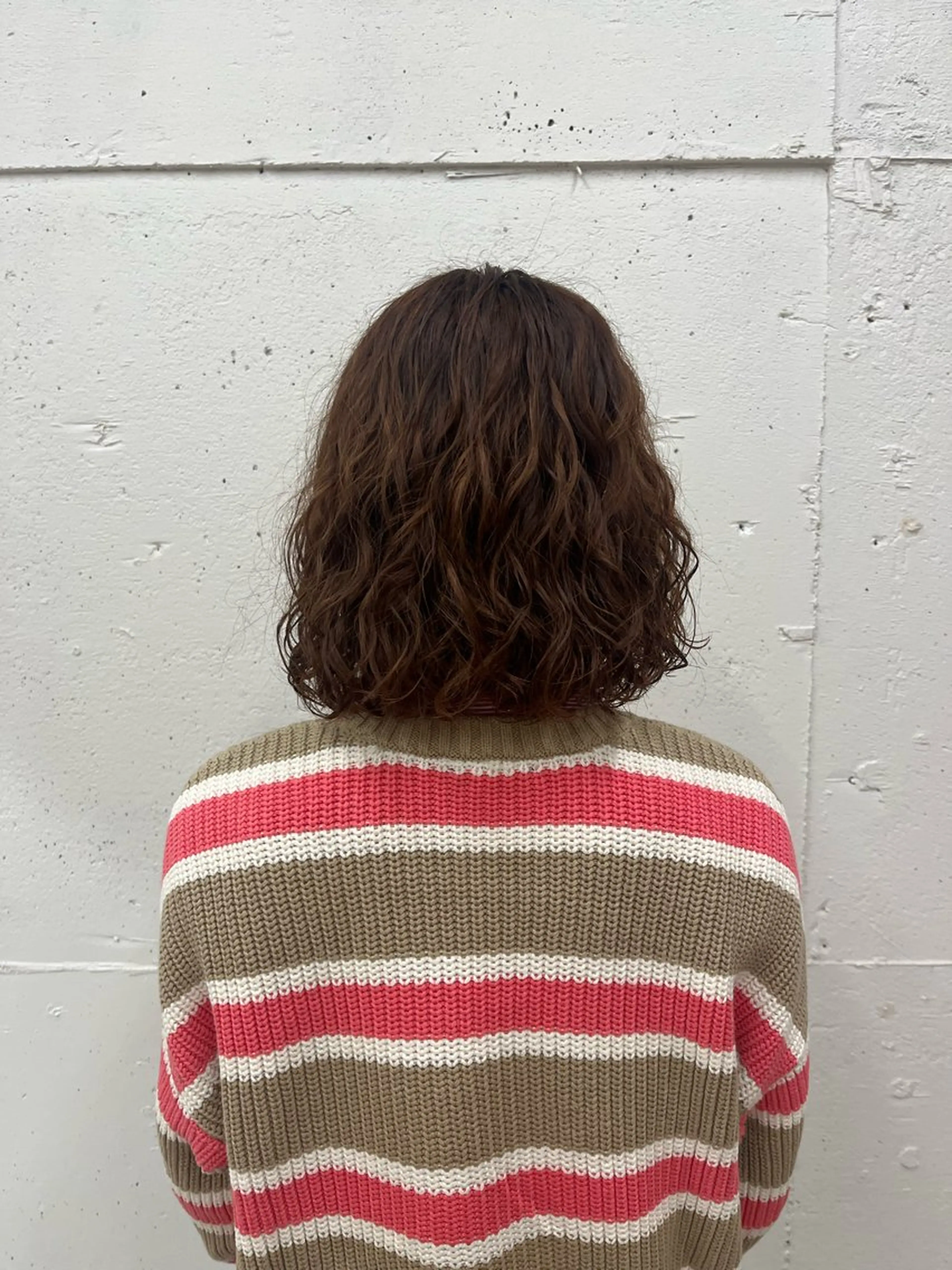 パーマ 綺音/ブリーチ /似合わせカットのヘアスタイル