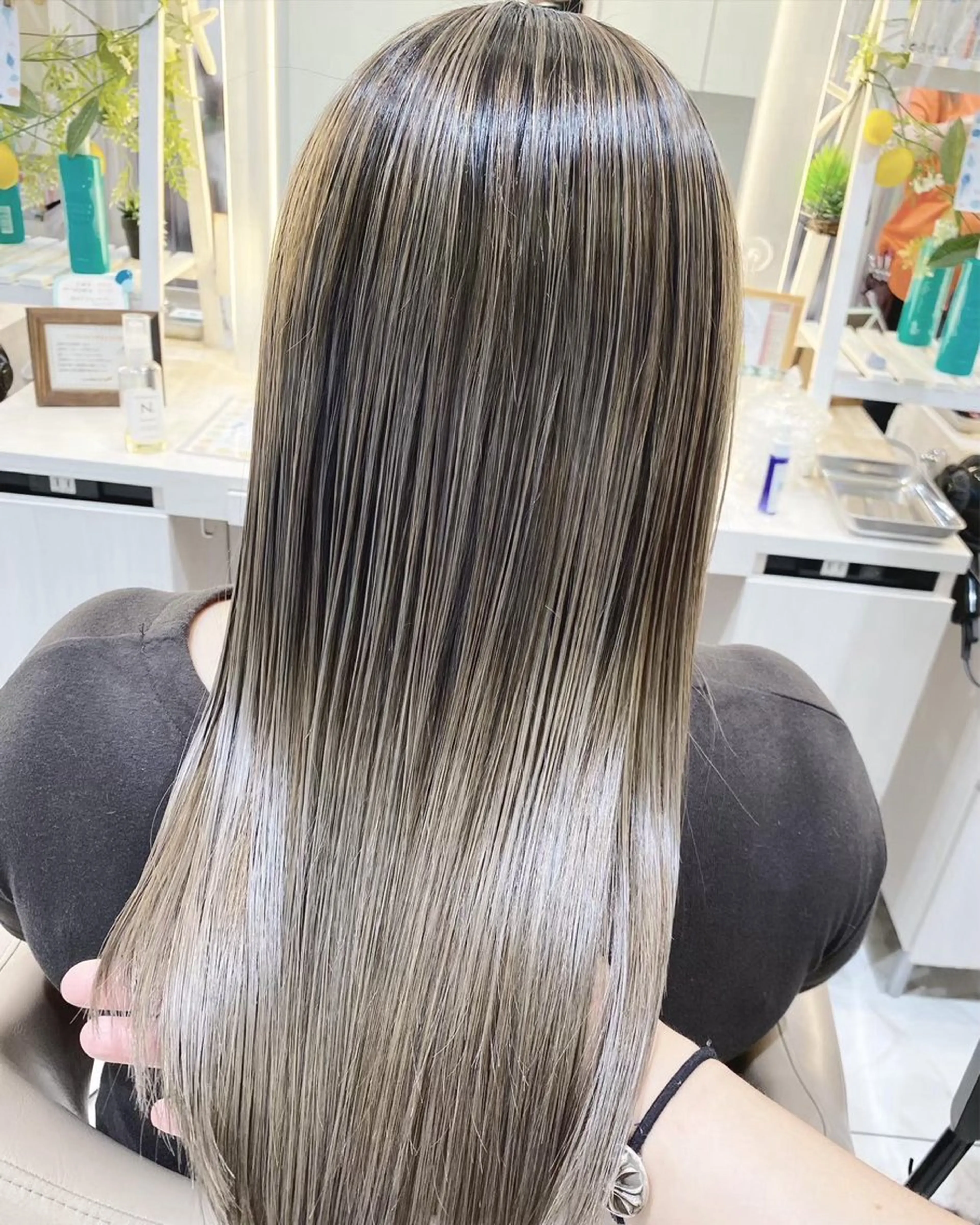 ロング カラー 髪質改善 トリートメント 菅野翔汰/髪質改善 カラー/ブリーチのヘアスタイル