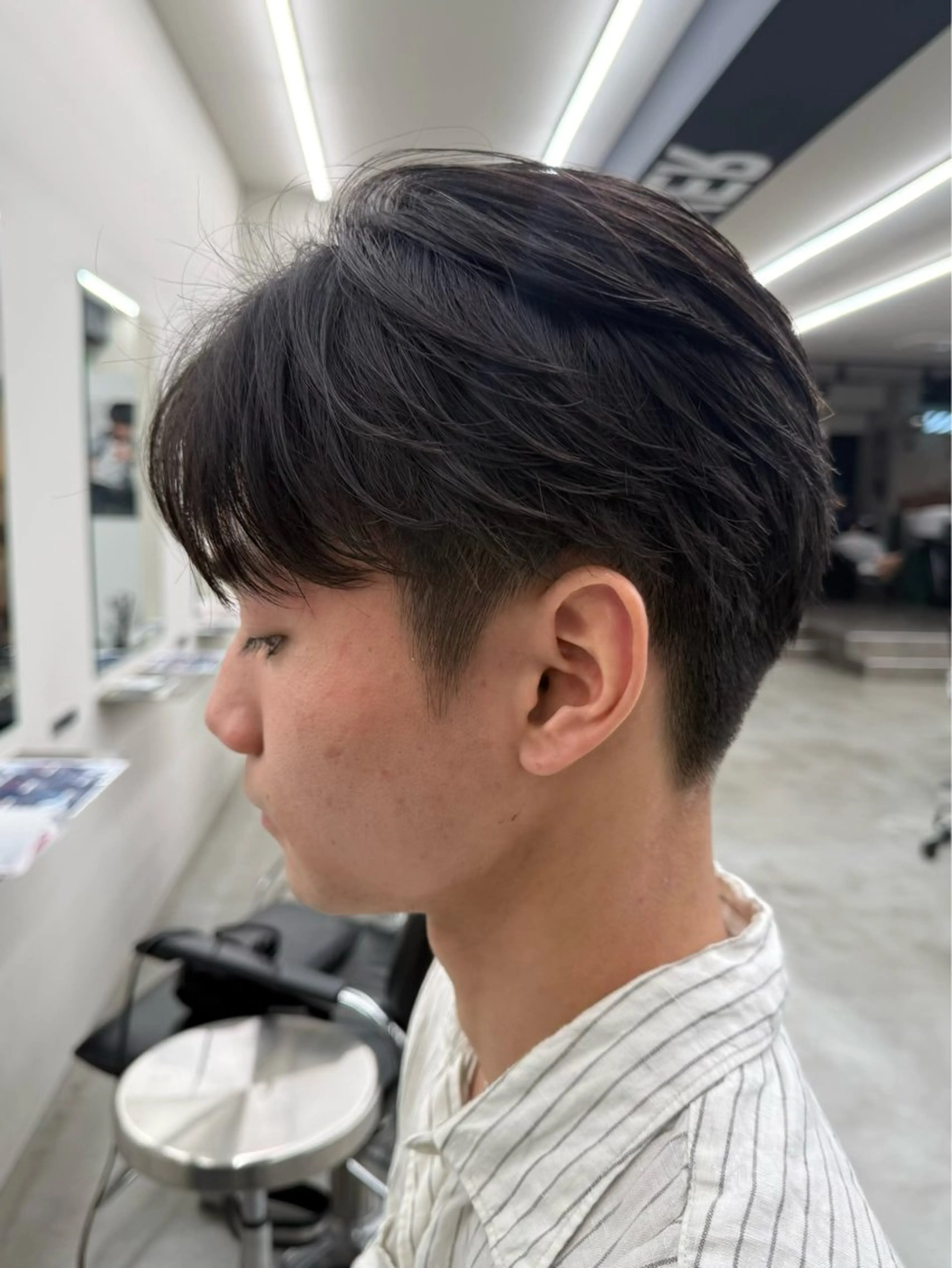 ミディアム わたる /カットモデル募集のヘアスタイル