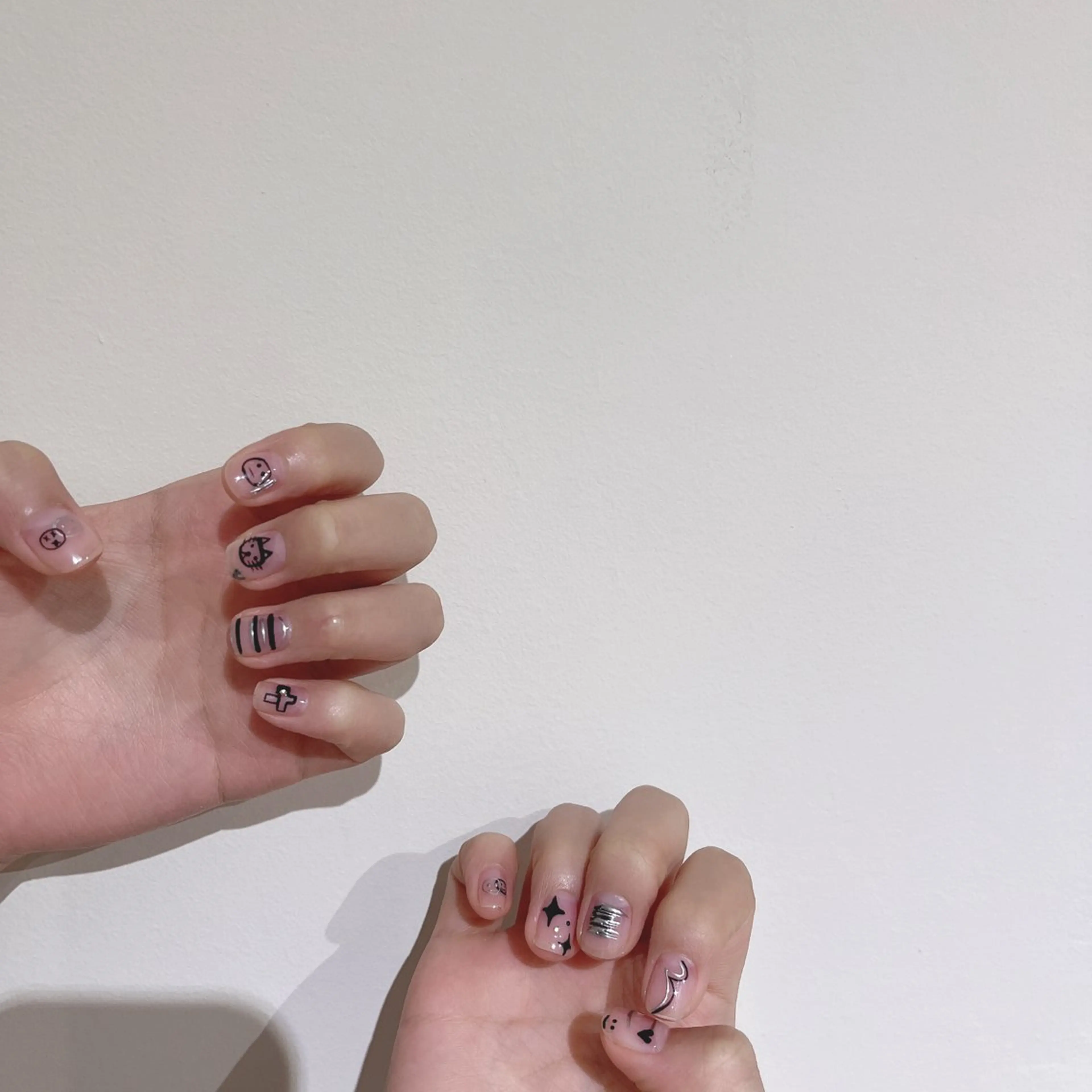 ネイル Unanina 林のネイルデザイン