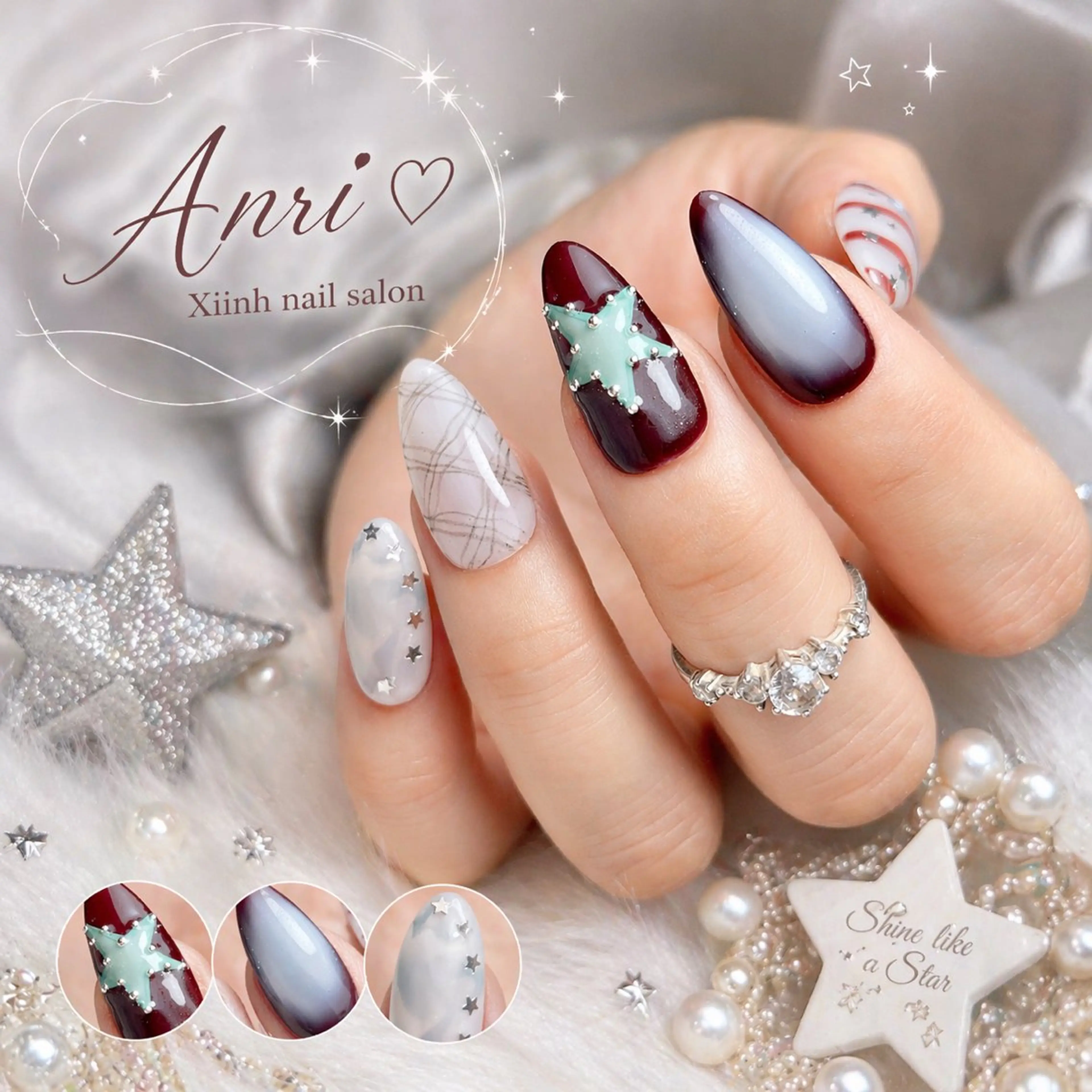 ネイル チークネイル 長さ出し フットネイル ジェルネイル 卒業式 𝓐𝓷𝓻𝓲 XiinhNailのネイルデザイン