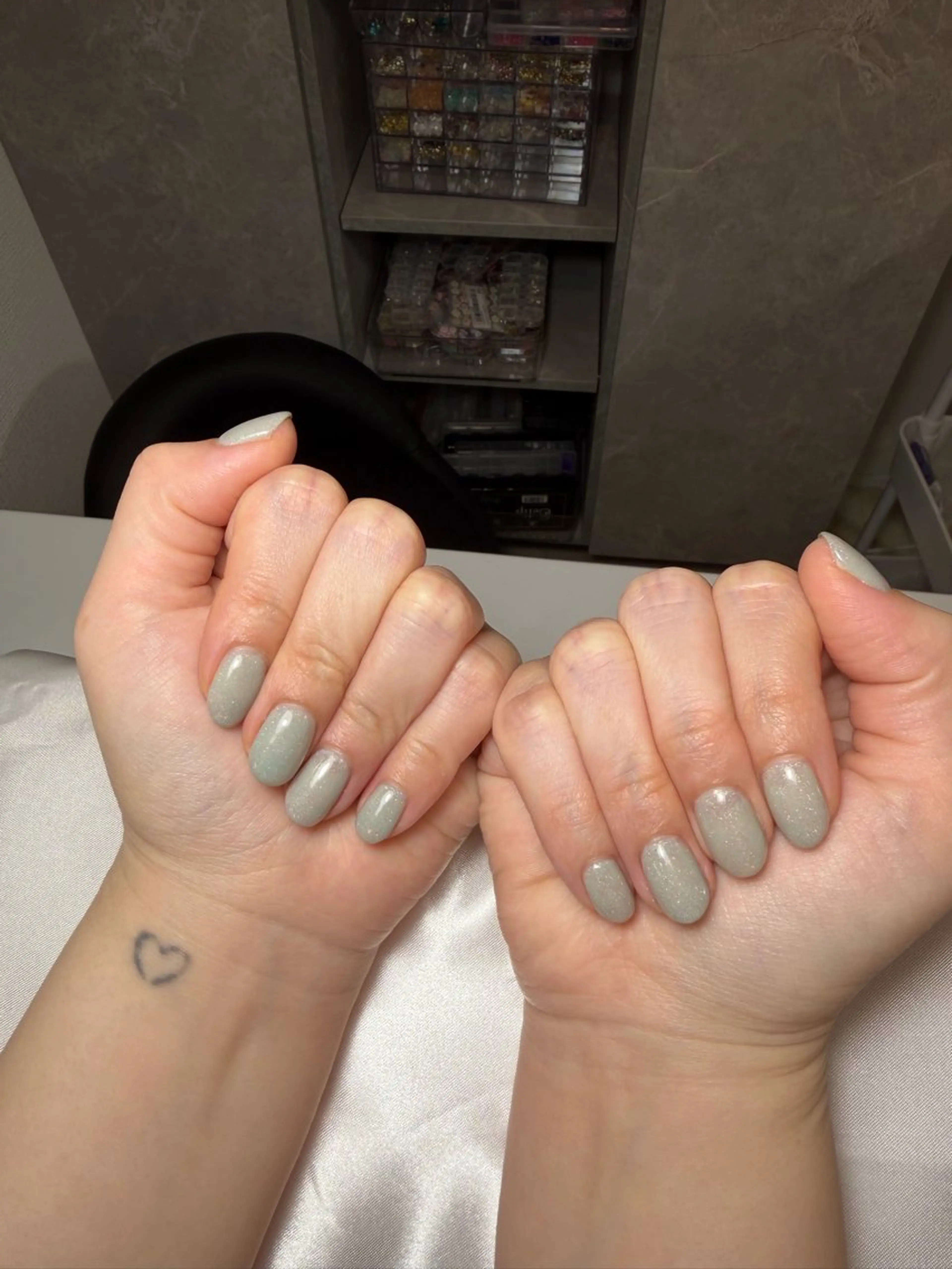 ワンカラージェルネイルの写真