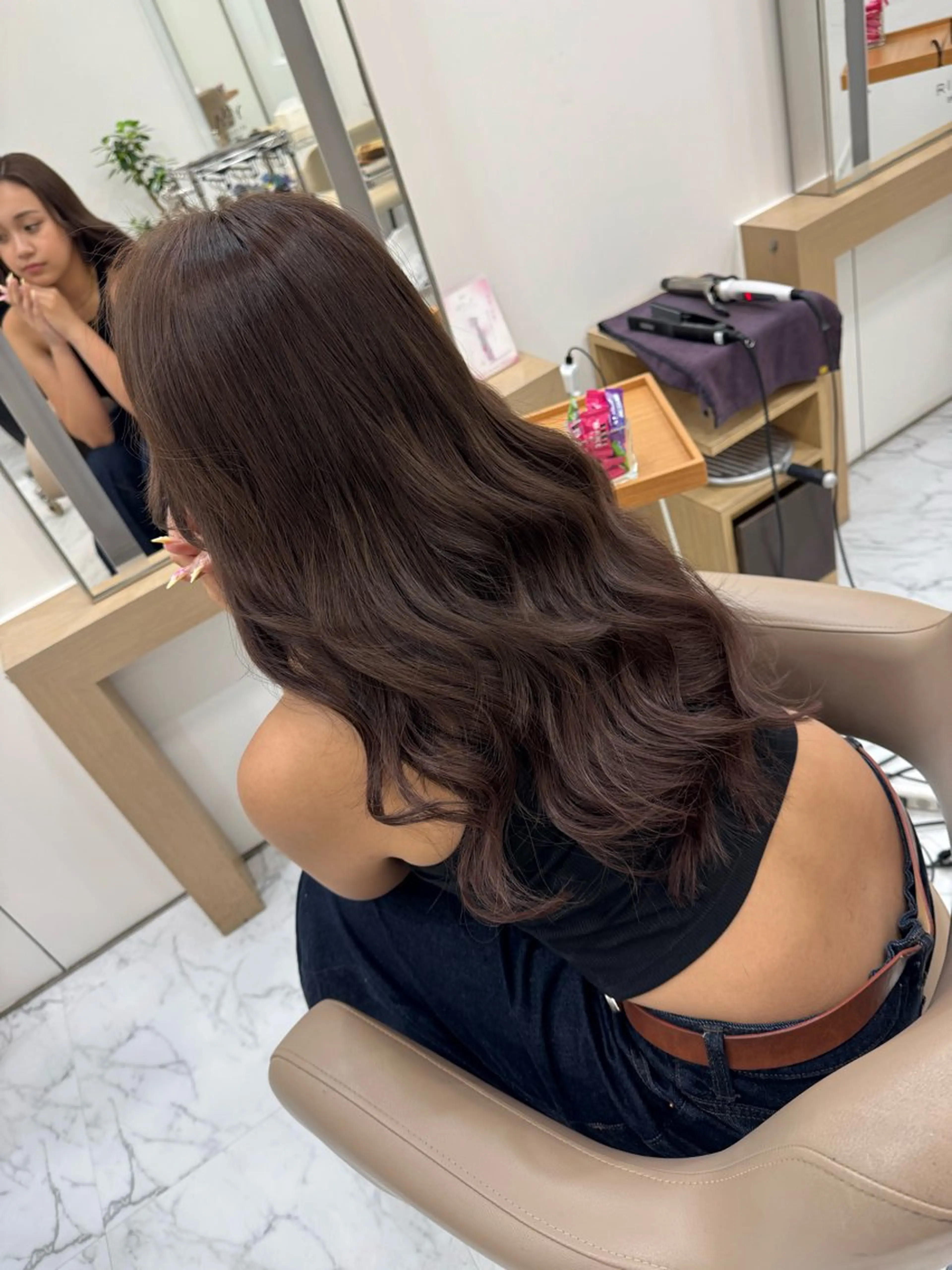 ロングレイヤーカット(3cm以上切る方限定)の写真