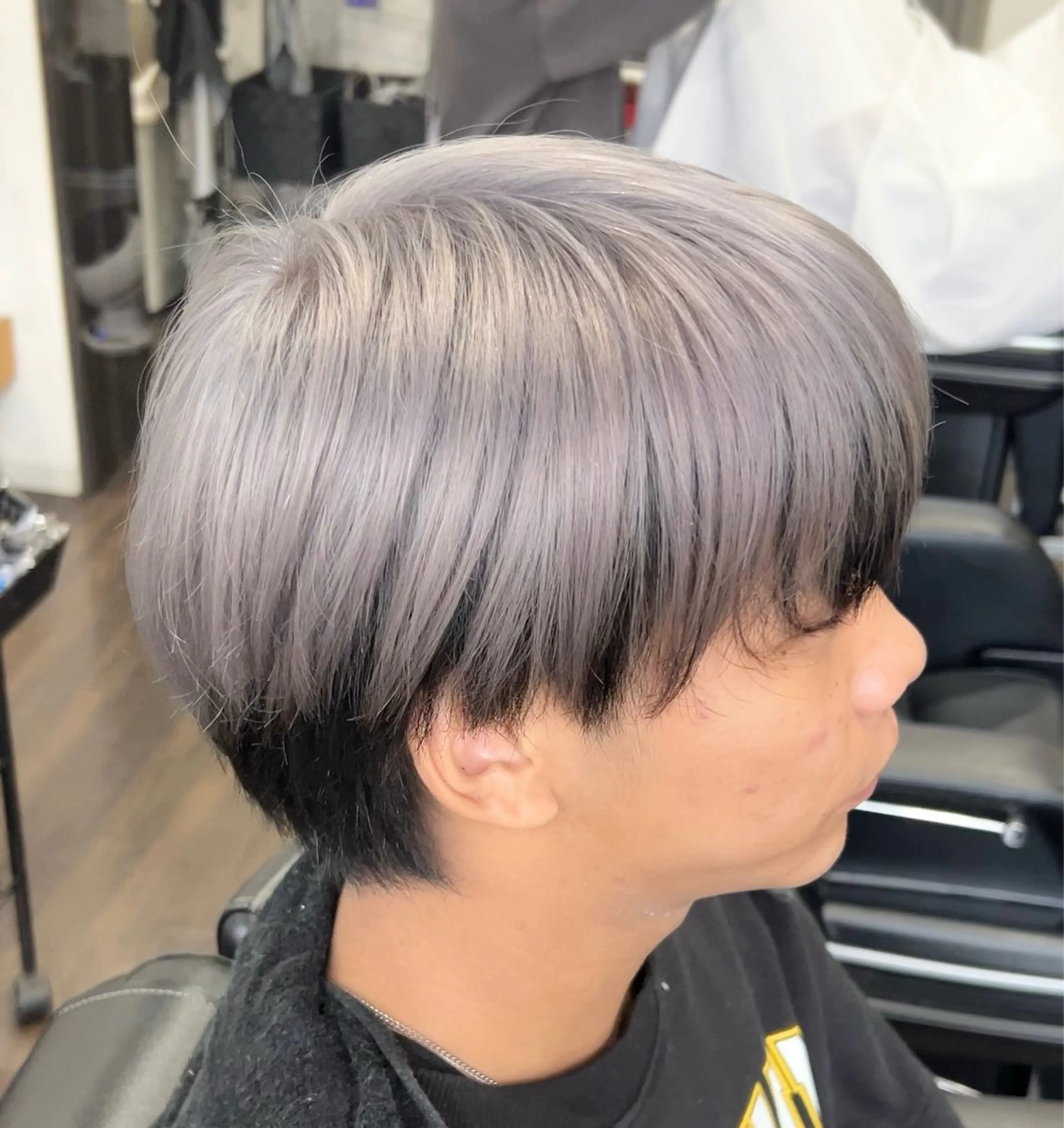 ショート カラー メンズ Taisei/ ブリーチモデル様募集のヘアスタイル