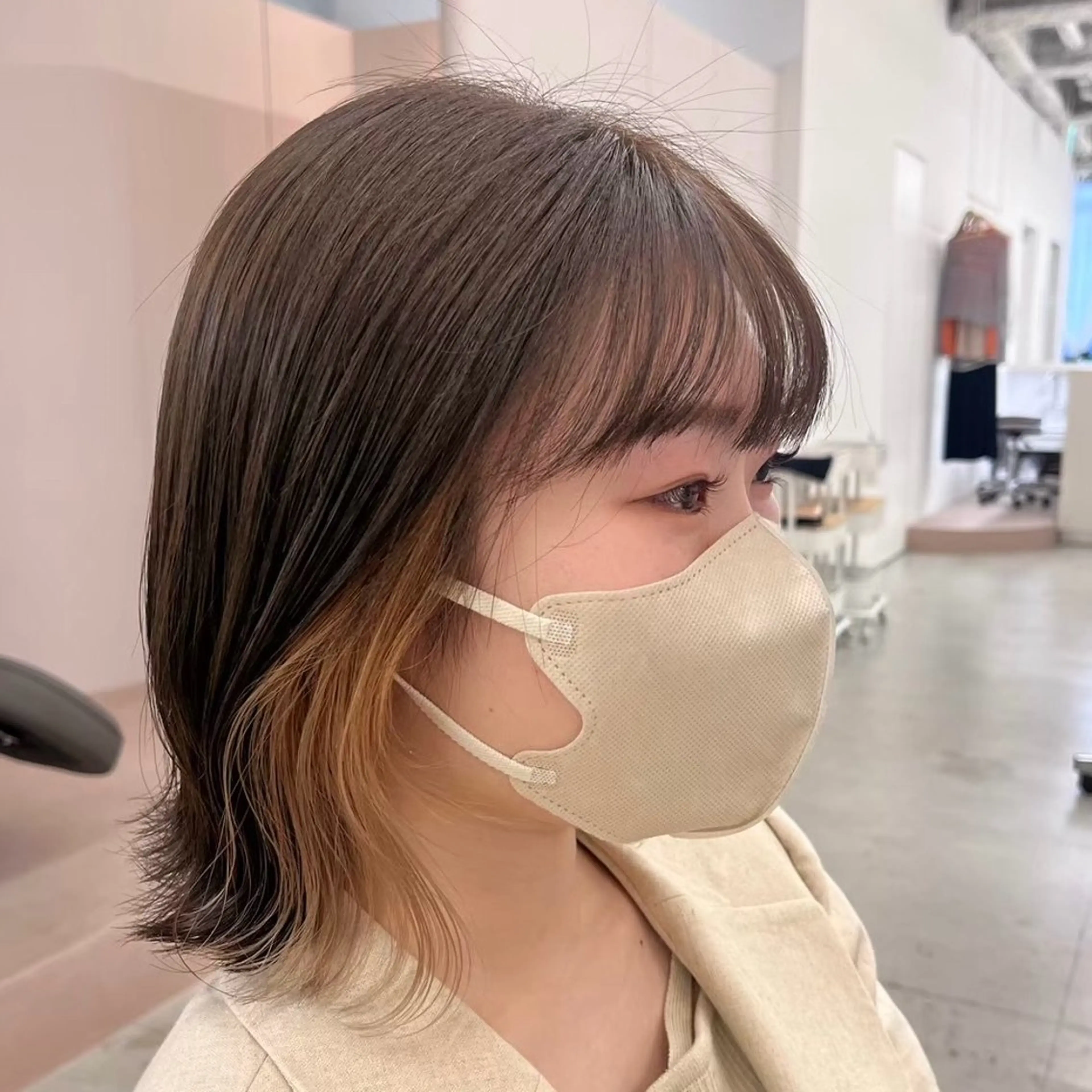 ショート カラー 横山 洋幸のヘアスタイル