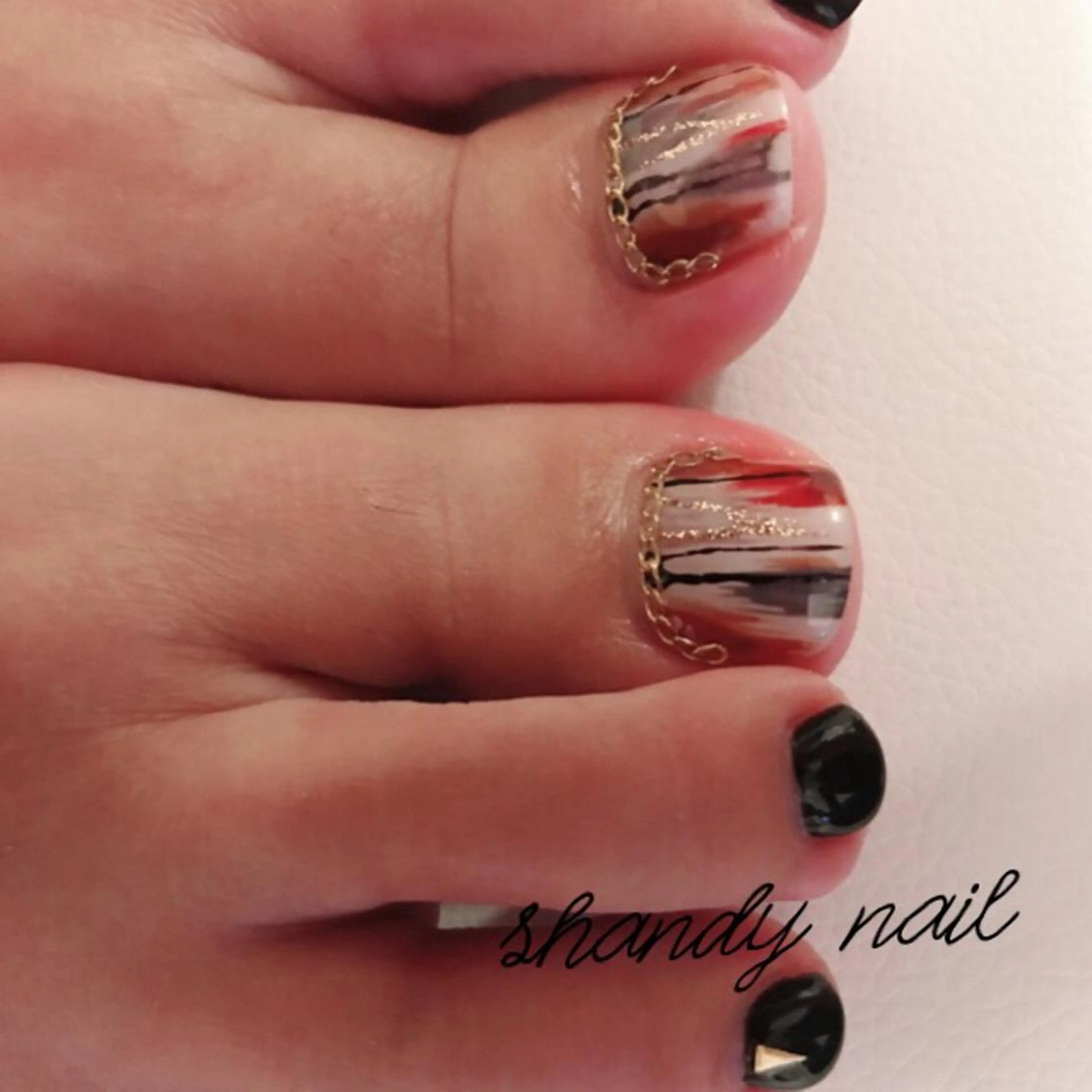 ショート shandy nailのネイルデザイン