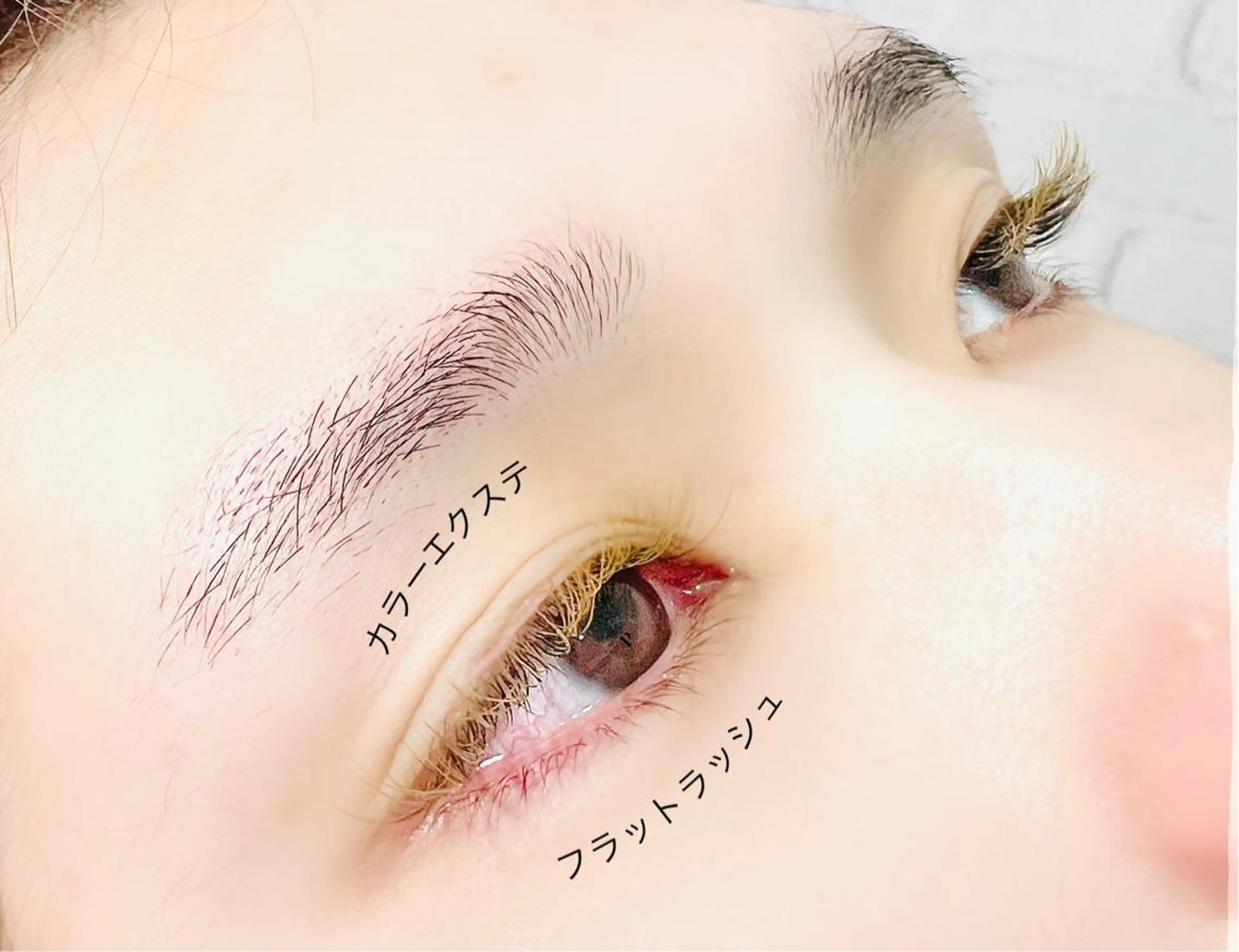 マツエク・マツパ CCカール Cカール カラーマツエク Jカール ナチュラル マツエク eyelash presh yukaのマツエク・マツパデザイン