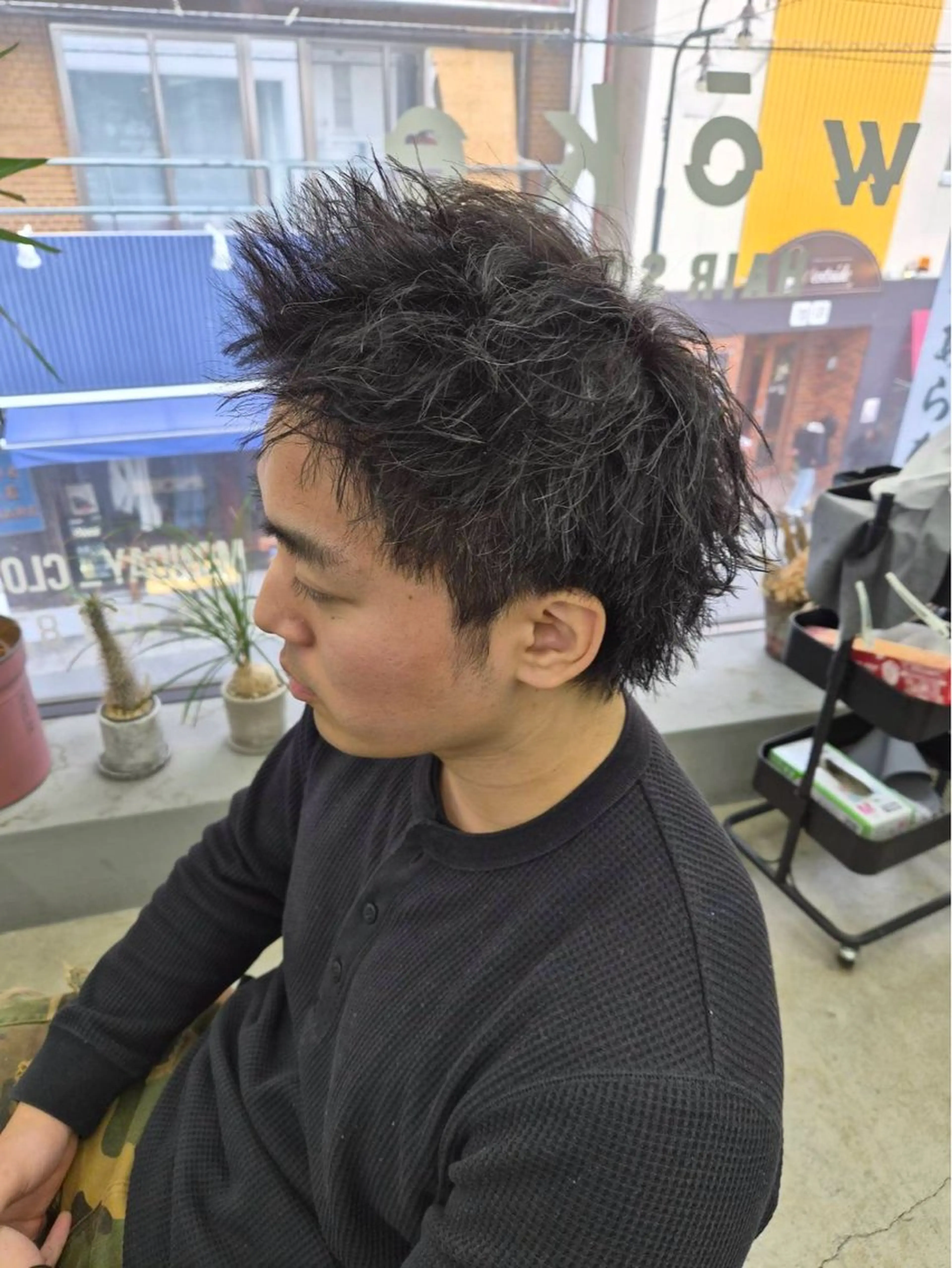 ショート メンズ メンズ専門サロン wokeのヘアスタイル