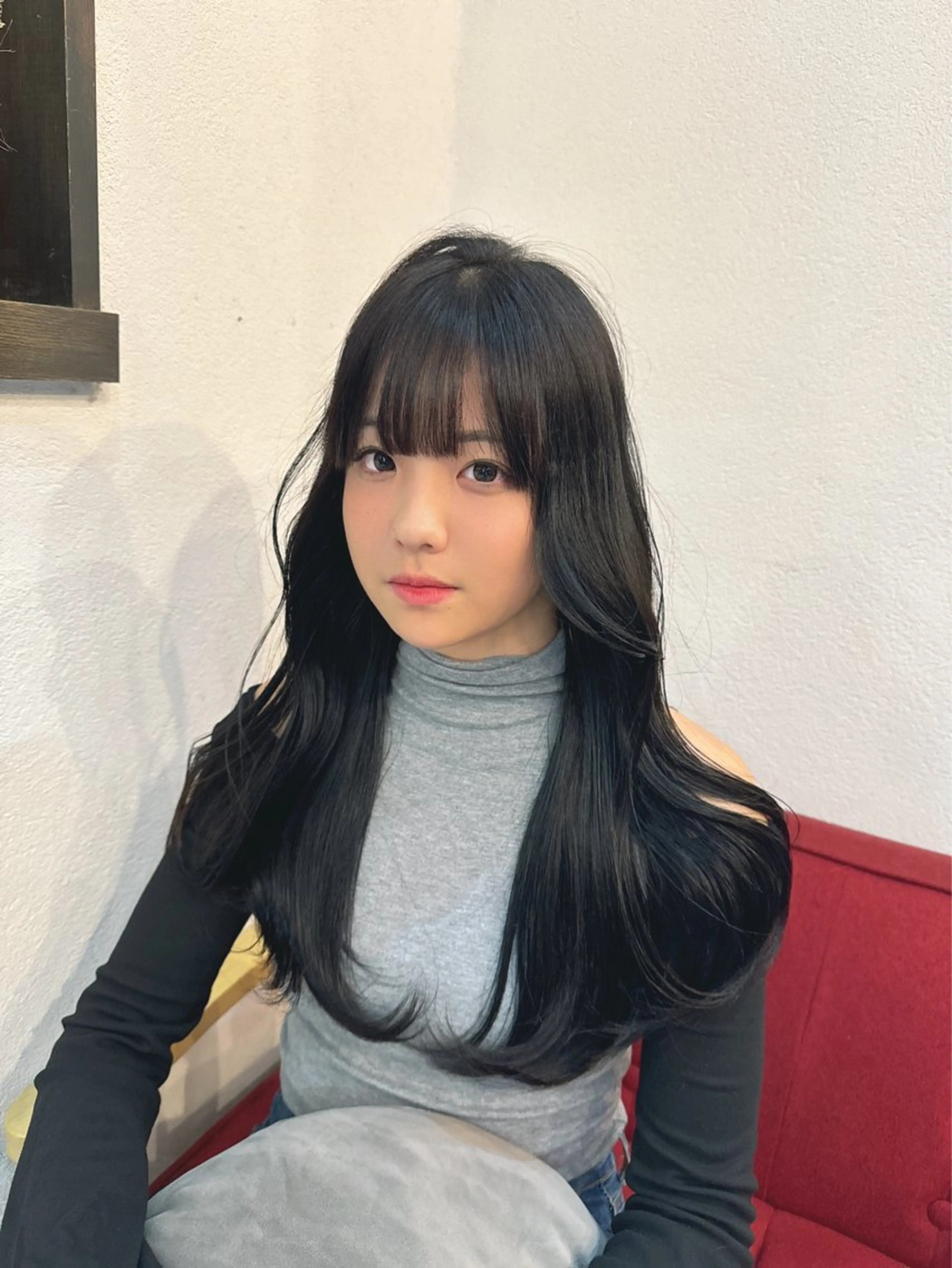 ロング レイヤーカット/髪質 改善/鷲尾 駿のヘアスタイル