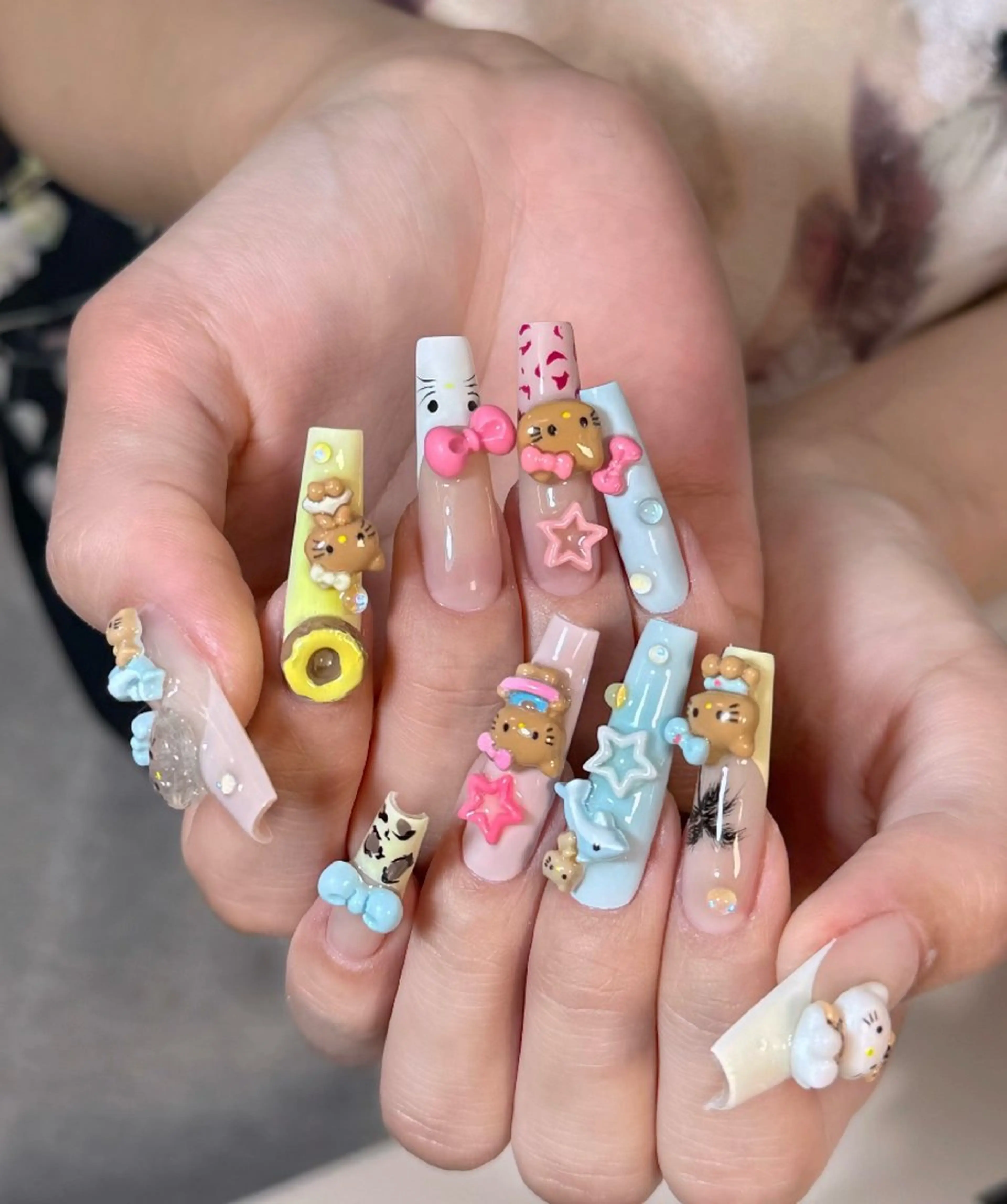 🌸チップ長さ出し🌸ワンカラー/ラメグラ/マグネット➕パッツ付け放題（自爪ソフトジェルオフ➕500円）の写真