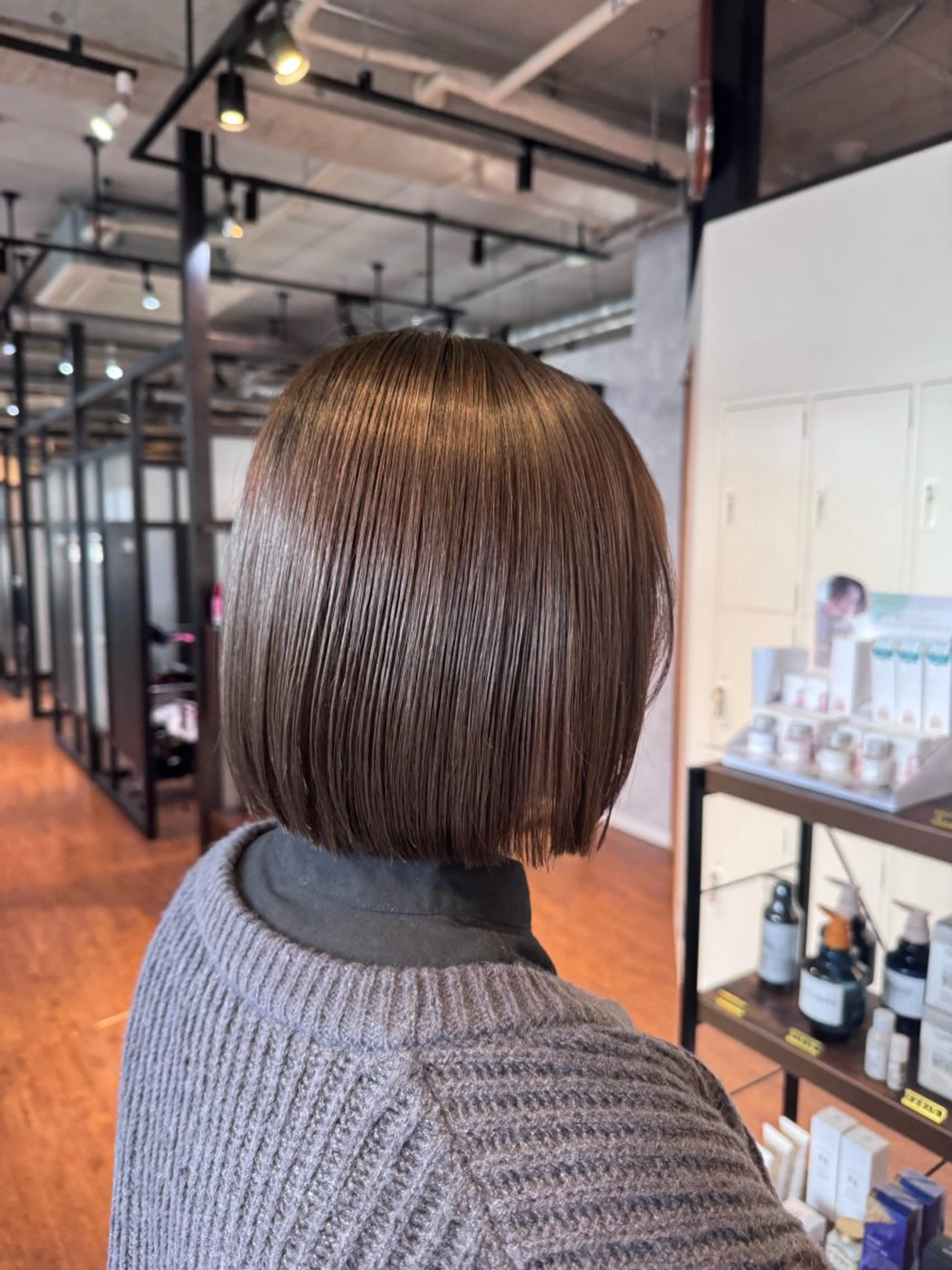 ショート sora/ 暖色カラー🌷のヘアスタイル