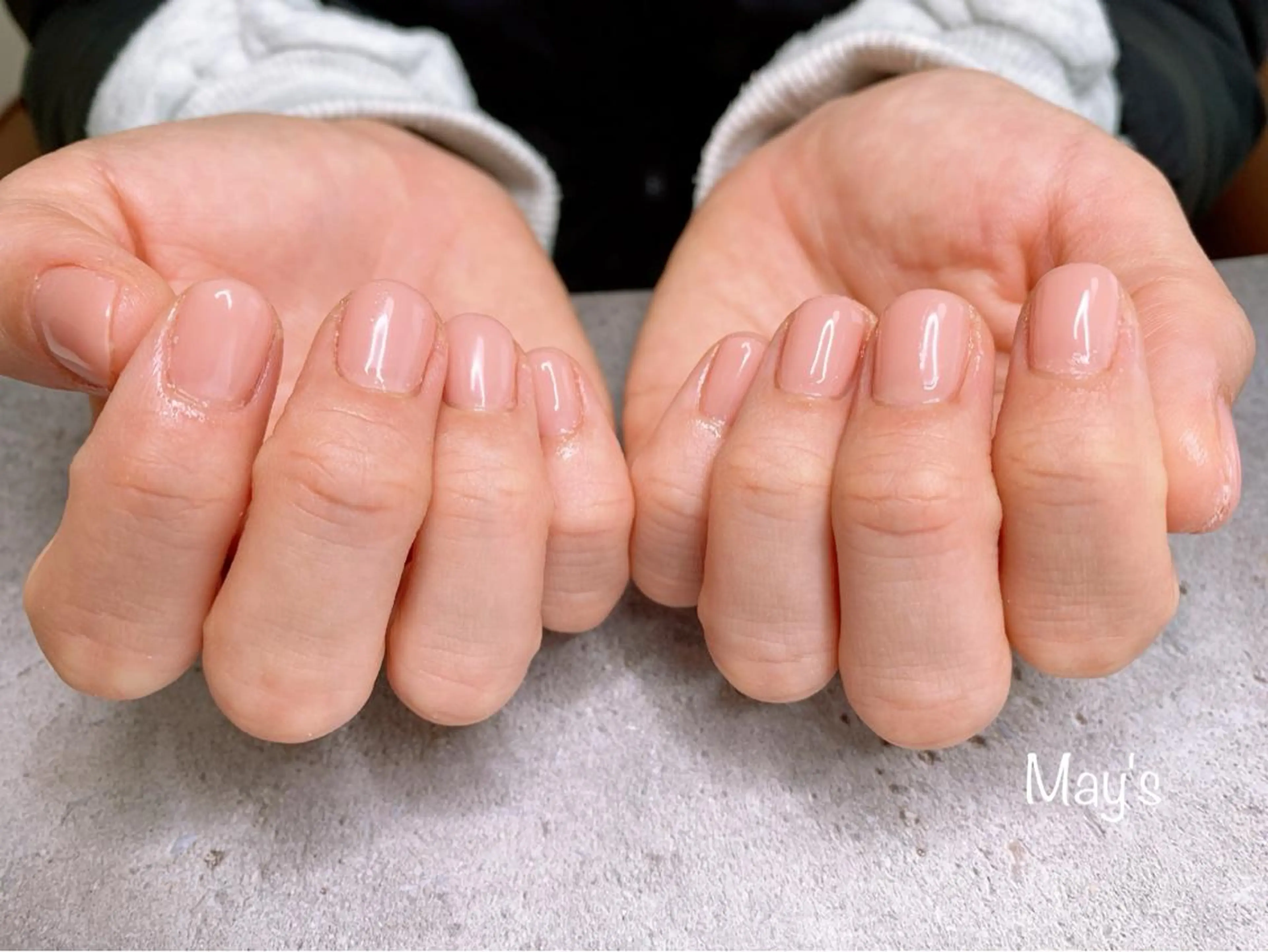 ネイル ワンカラーネイル nail salon May'sのネイルデザイン