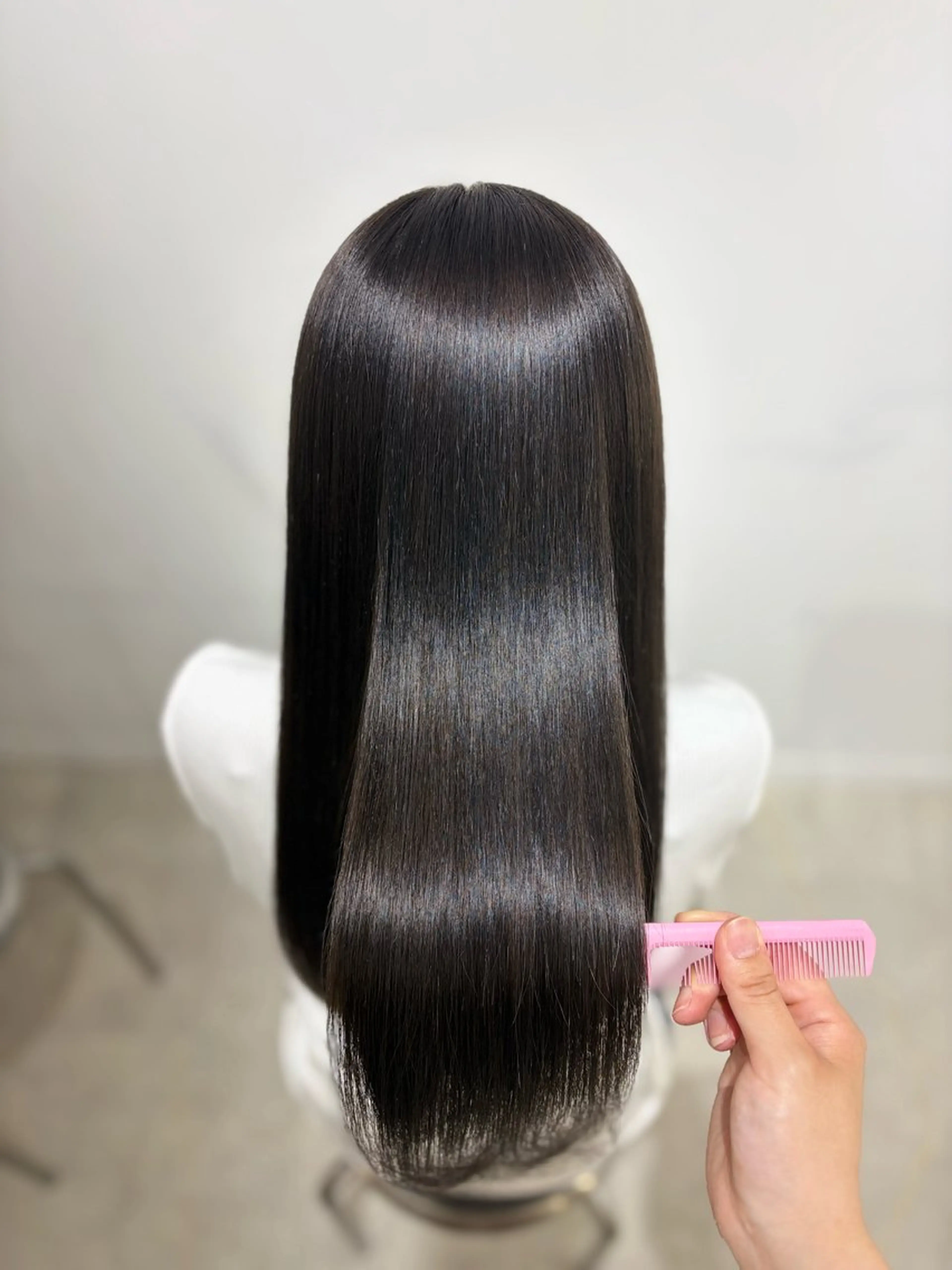 ロング カット 縮毛矯正 トリートメント 🎀 ほんだ ことね 🎀のヘアスタイル