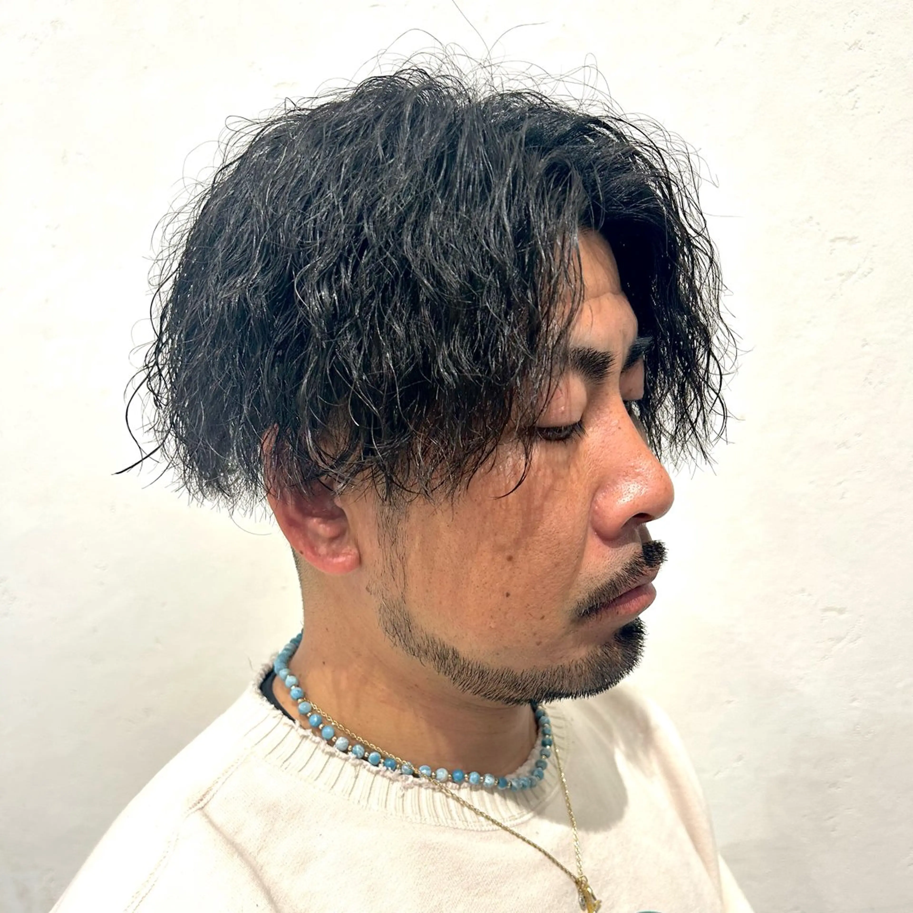 パーマ メンズ 🍒中川葵久美🍒 レイヤー/メンズのヘアスタイル