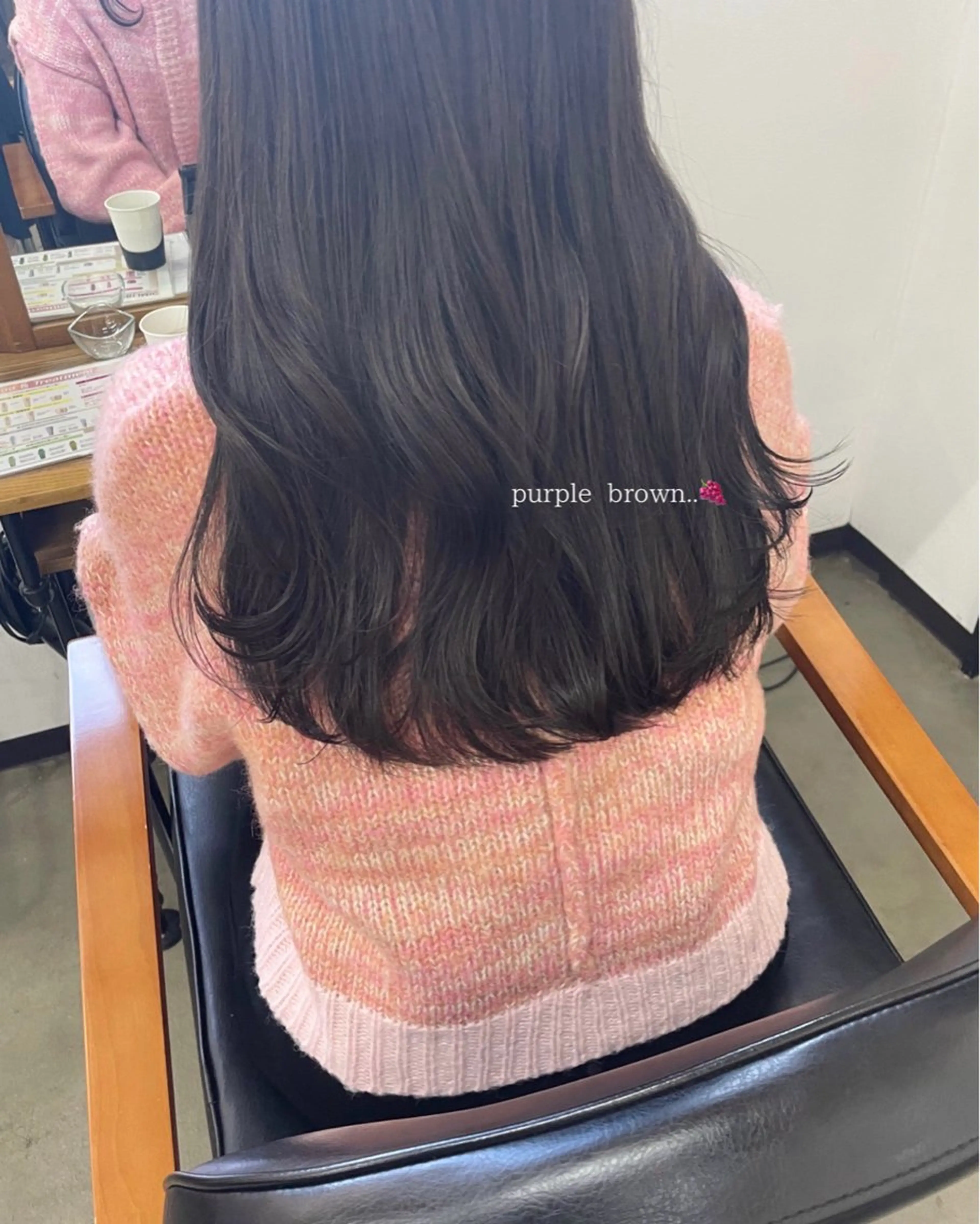 ロング カット ヘアカラー くすみベージュカラー 🪻HARUKAのヘアスタイル