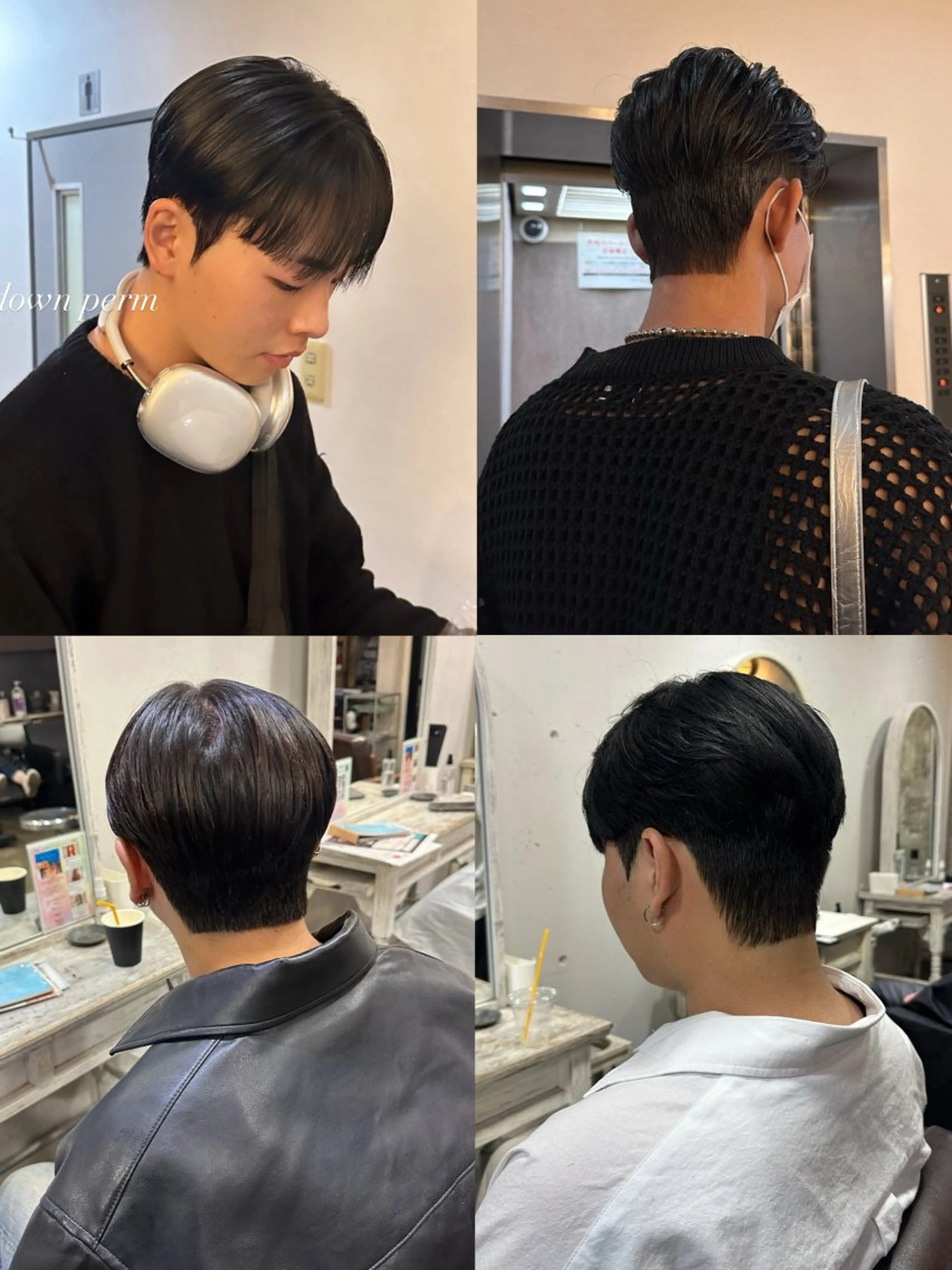 パーマ メンズ カット 縮毛矯正 トリートメント ヘアセット 🫧🇰🇷韓国ヘア レイヤー🐺Yutaのヘアスタイル