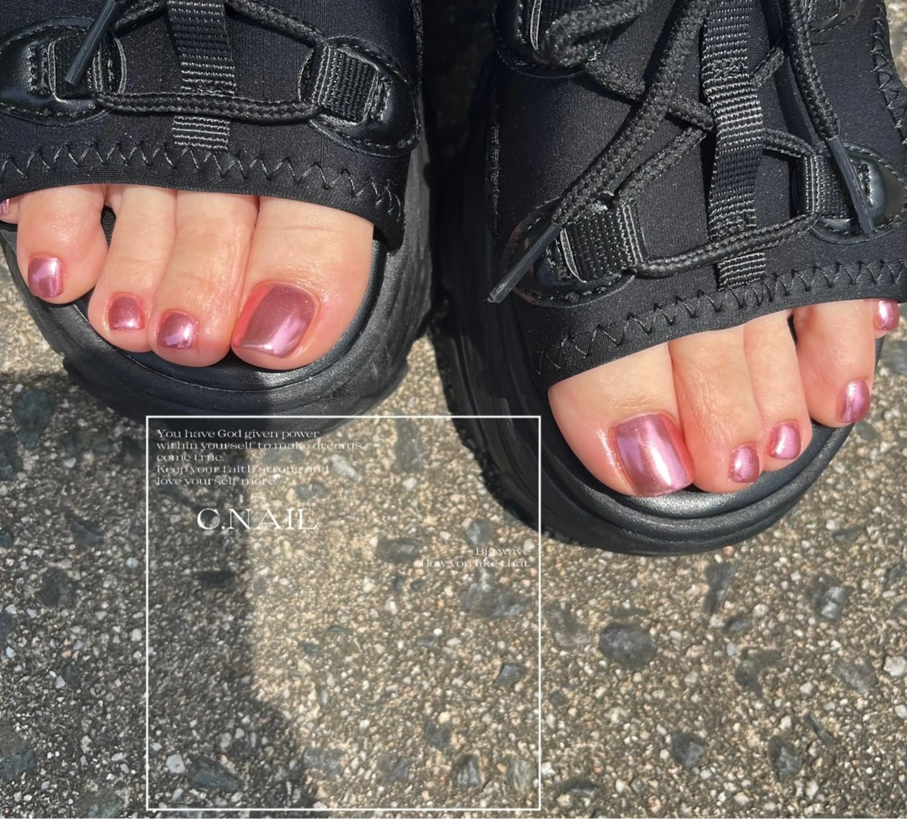 ネイル フットネイル フットネイル C.Nail &Eye筑紫駅のネイルデザイン