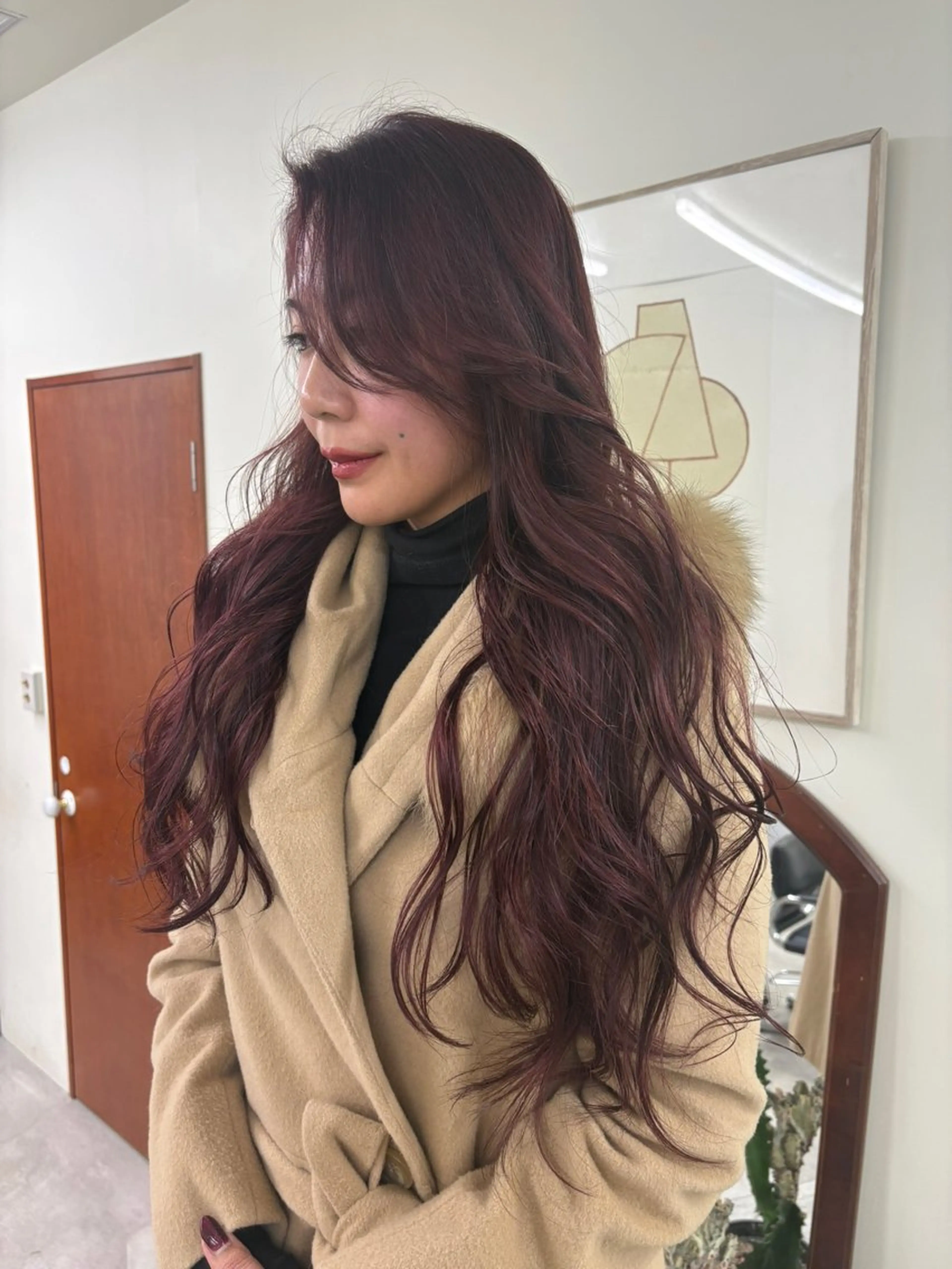 カラー nappe🐏 栄／矢場町のヘアスタイル