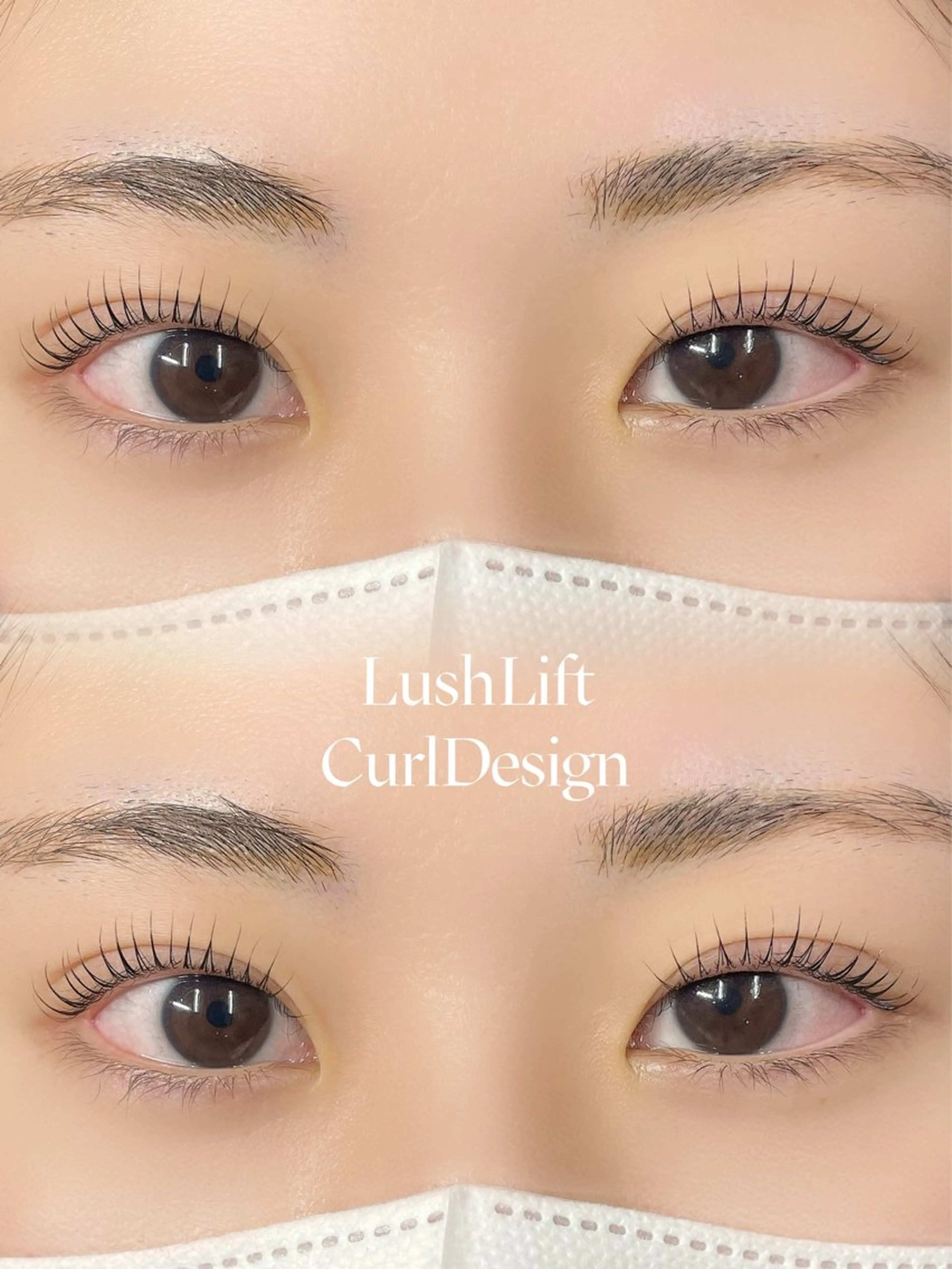 《ご新規様限定》パリジェンヌorまつ毛パーマ＋高濃度トリートメント ¥6,050→¥3,530の写真