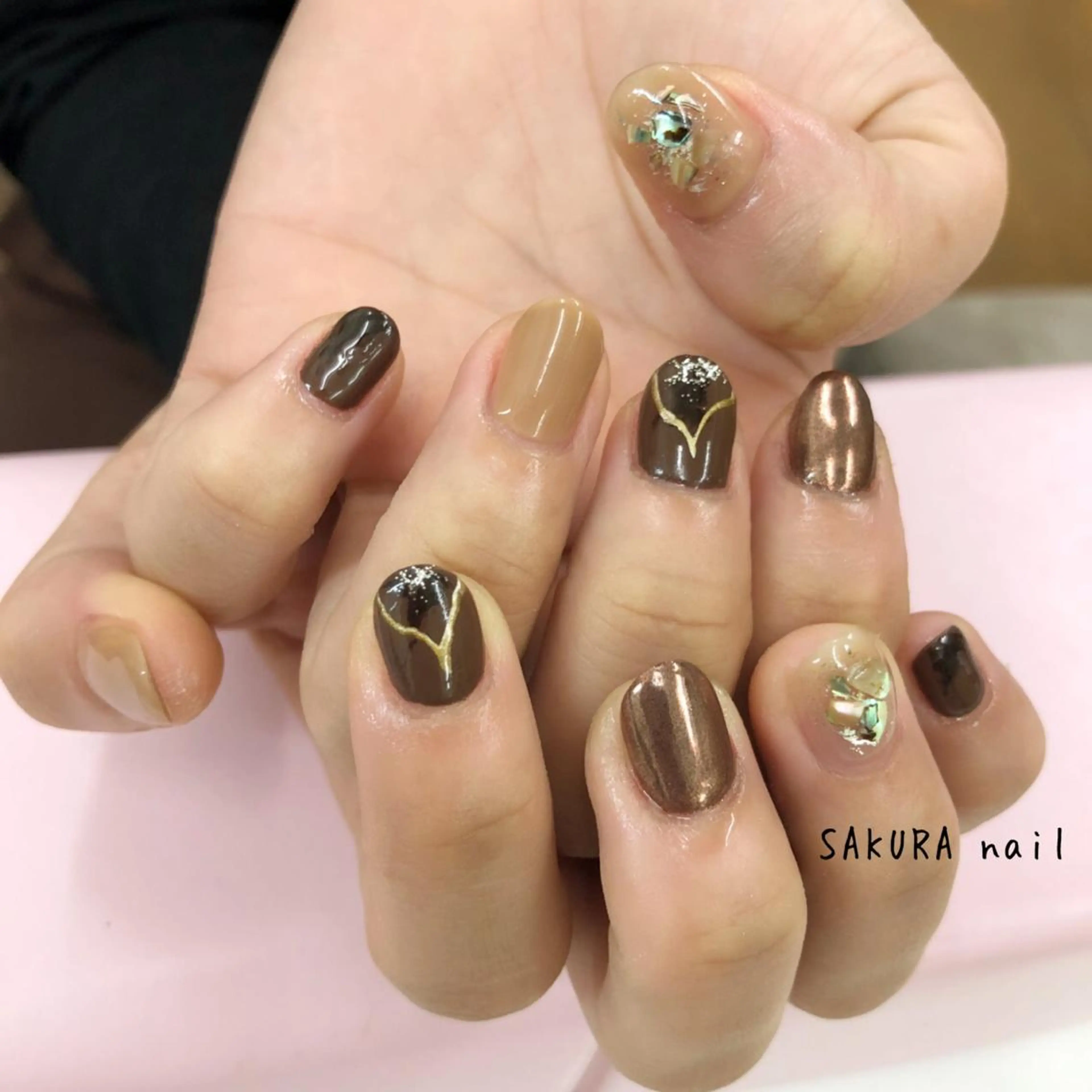 ネイル ハンドネイル SAKURA nailのネイルデザイン