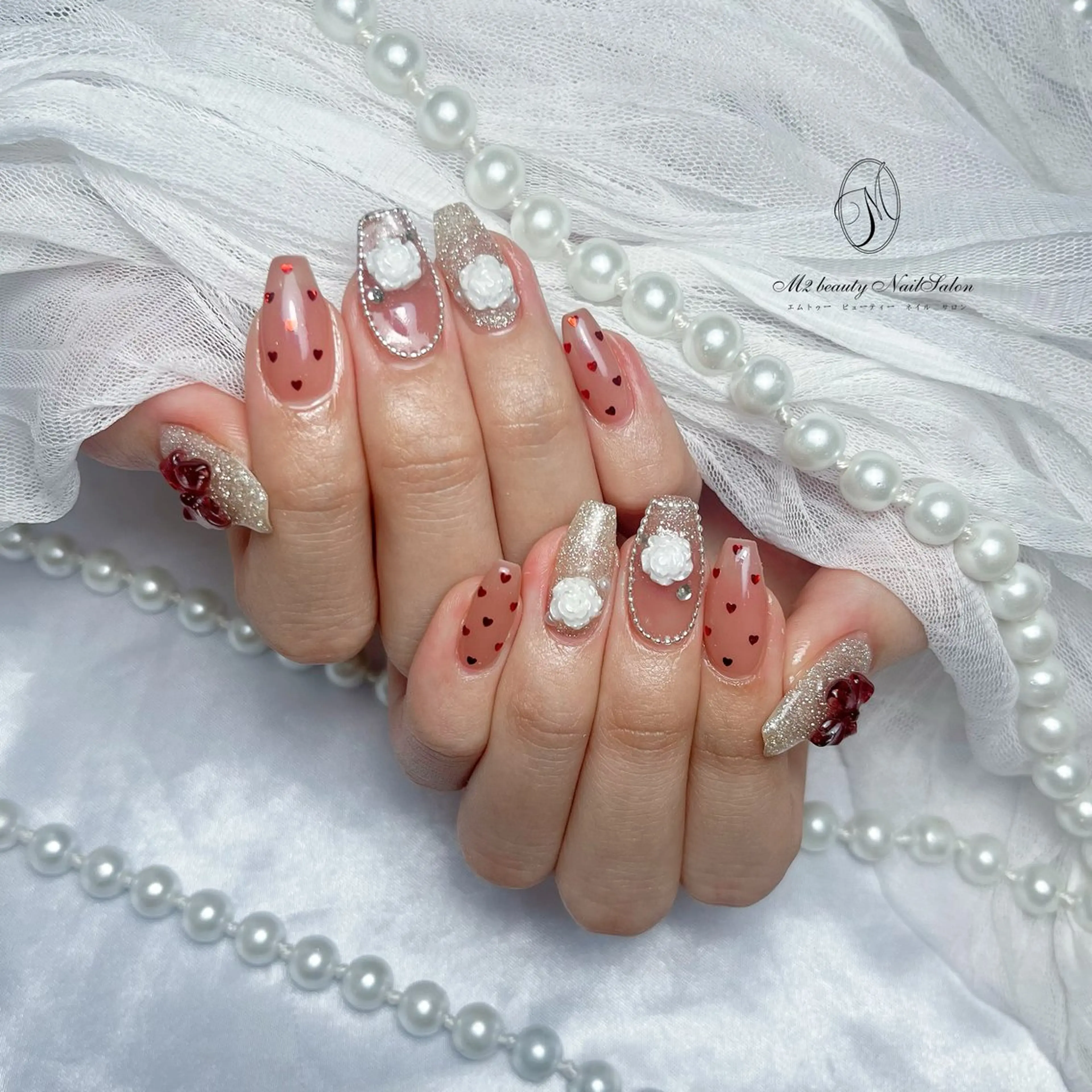 ネイル ハンドネイル M2 BEAUTY Marieのネイルデザイン