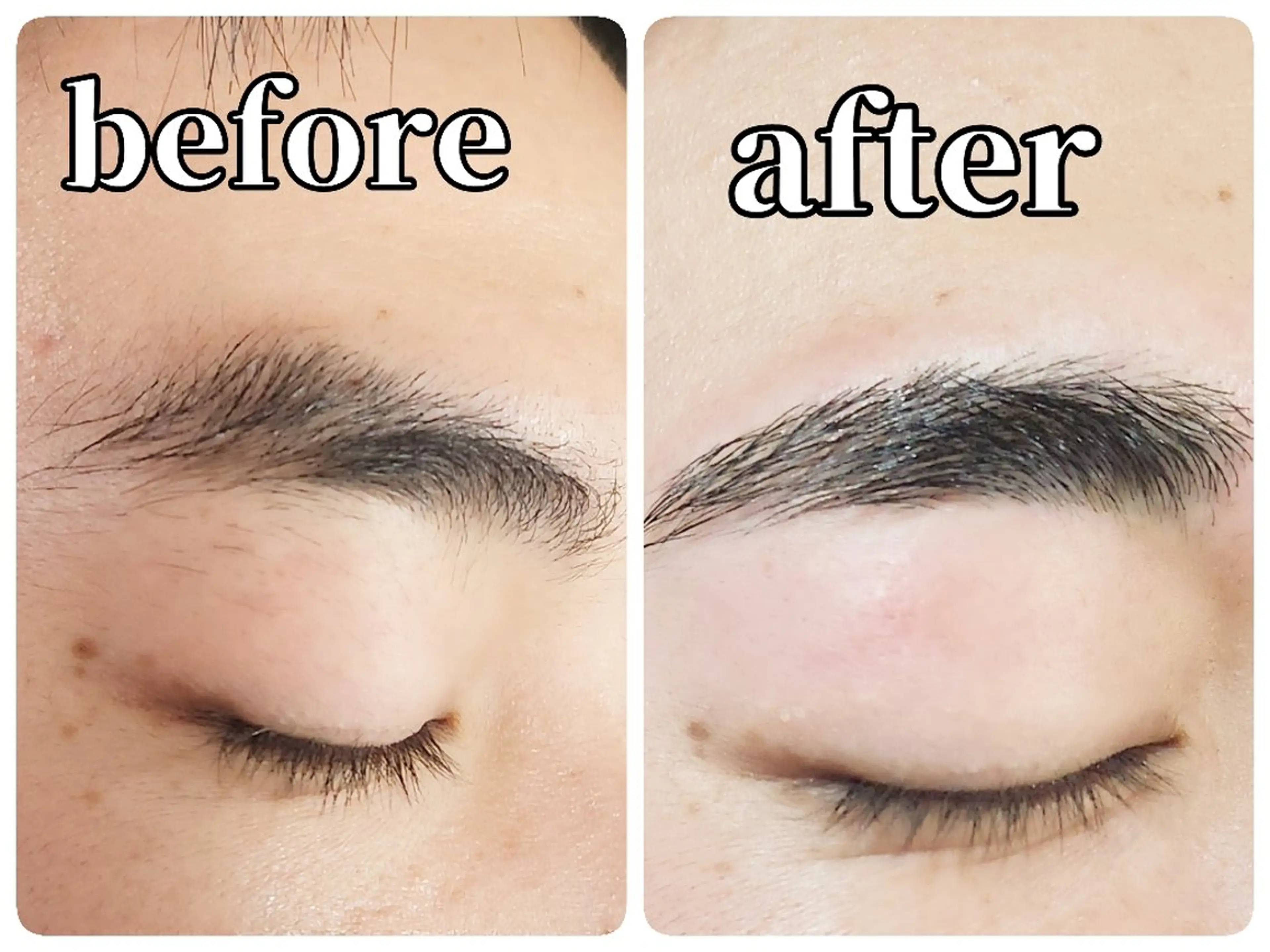 アイブロウ メンズアイブロウ 眉毛ワックス脱毛 KPlus 所属・KPlus + 瞳🌸の眉毛・アイブロウイメージ