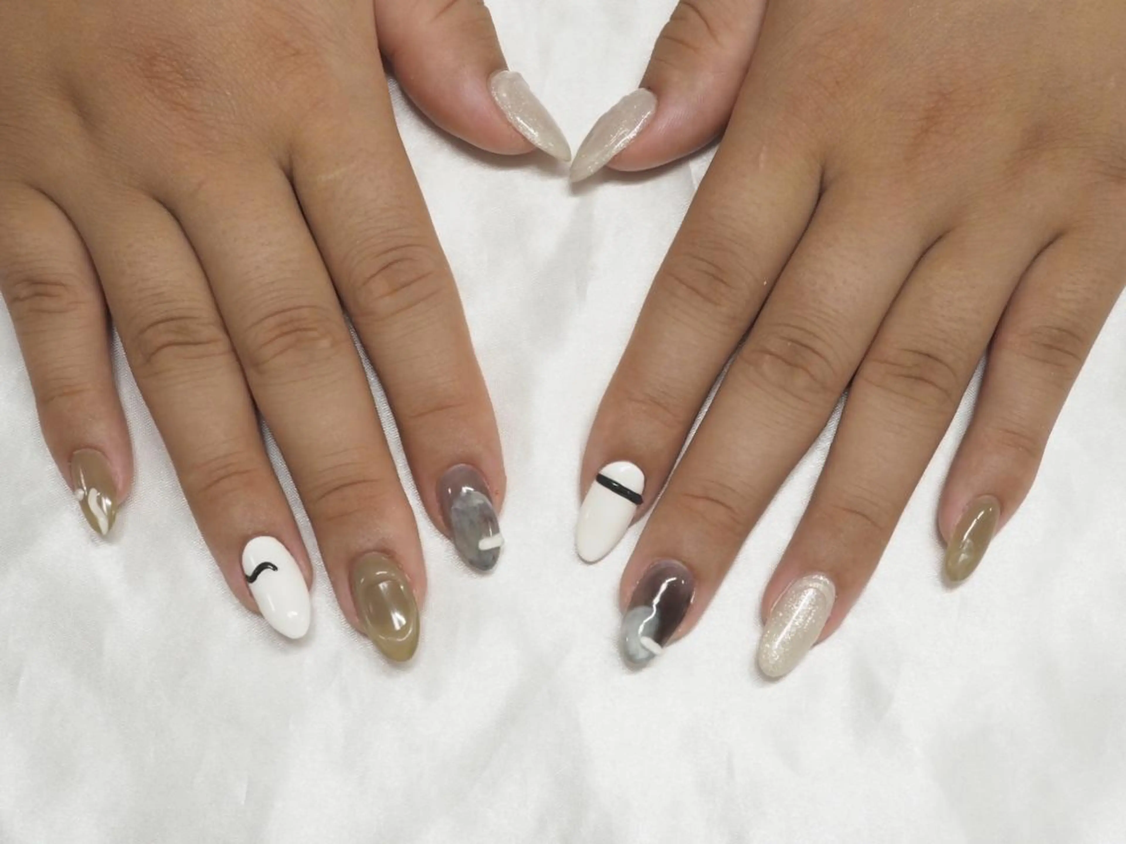 ネイル 魚谷 日菜のネイルデザイン