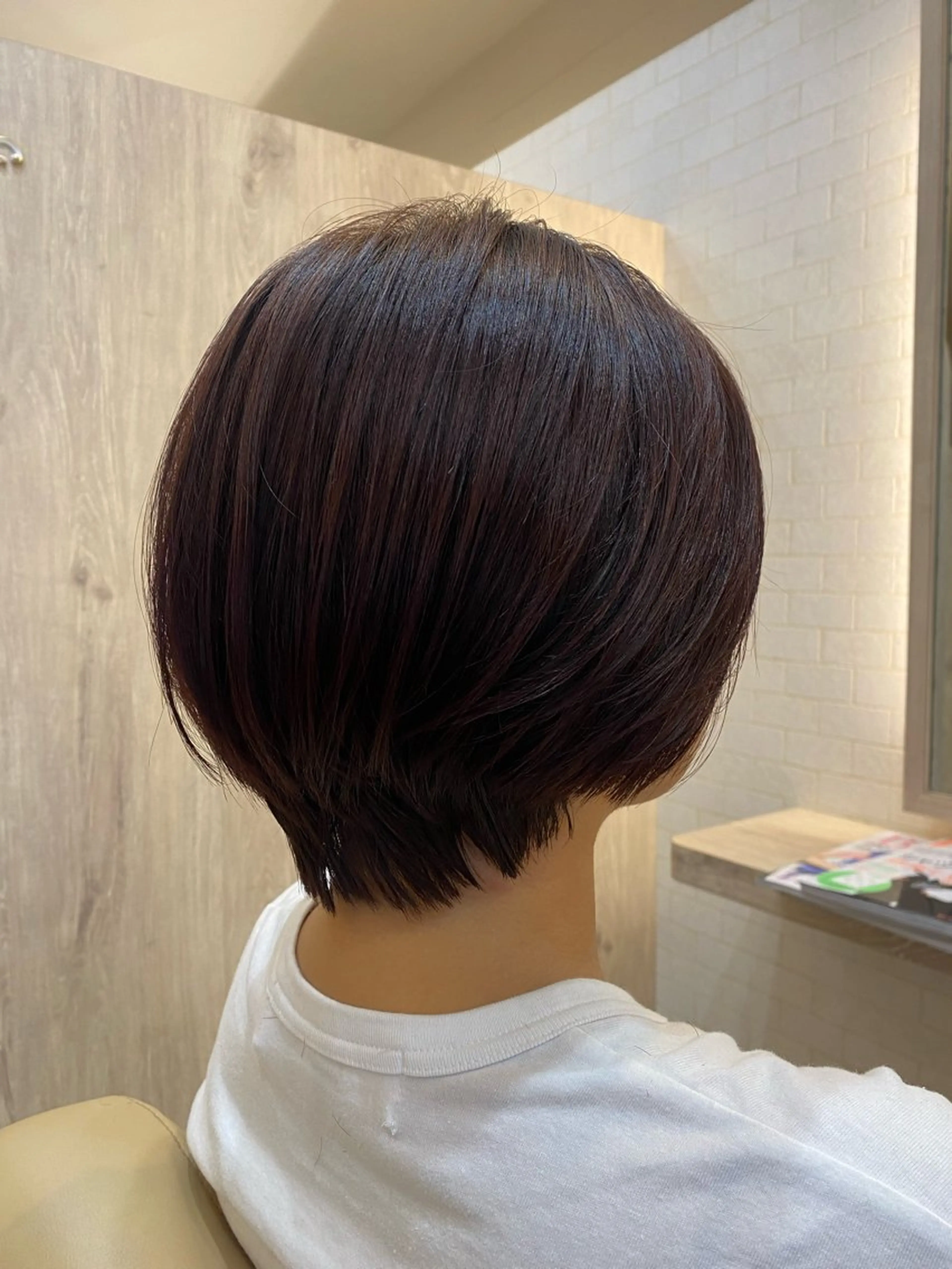 カット（ボブ、ショート限定）＋ヘアカラー（ブリーチ無し）の写真