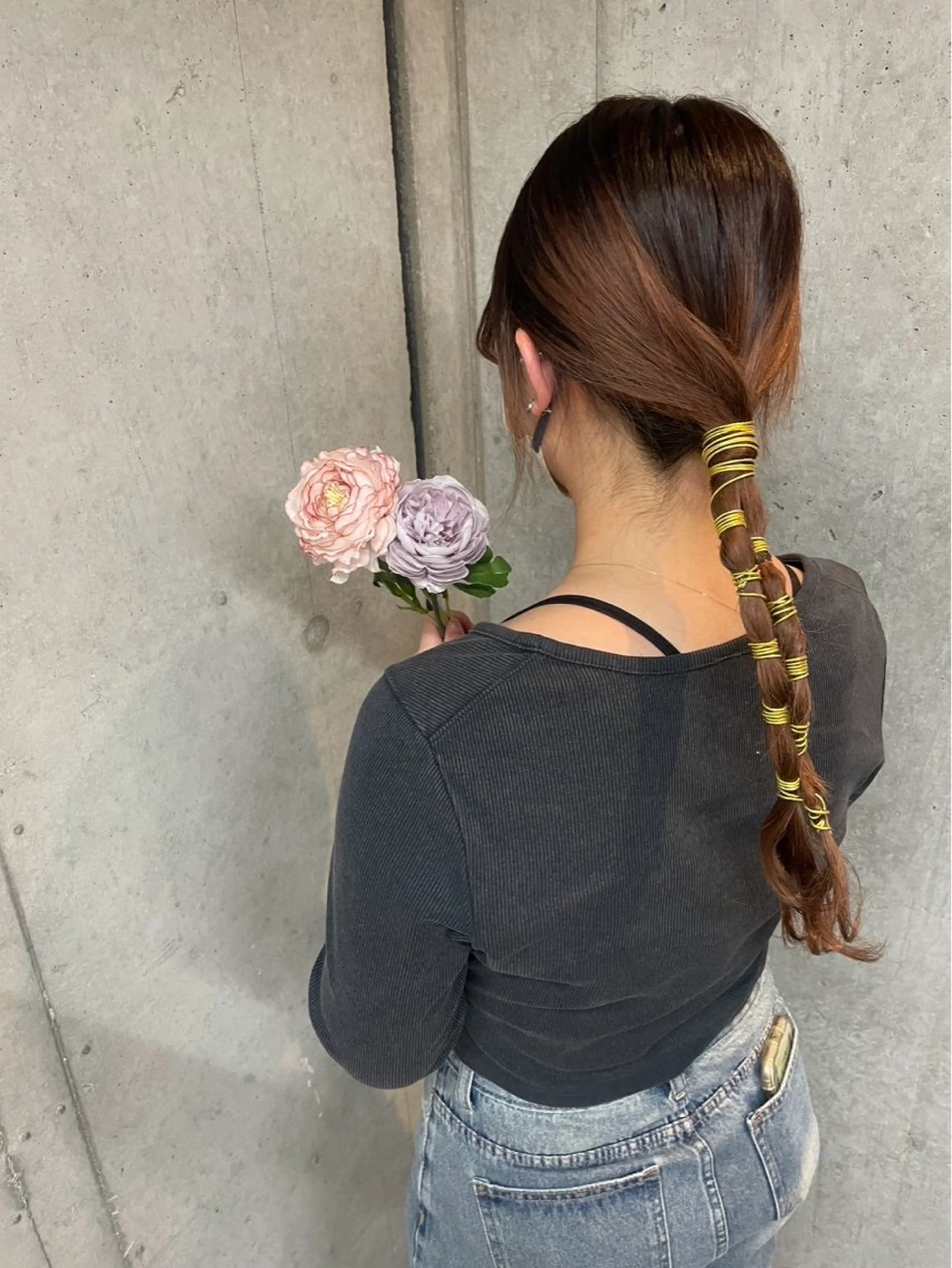 ロング ヘアアレンジ Reve  resort所属・美髪× ヘアセット✨Araiのヘアスタイル