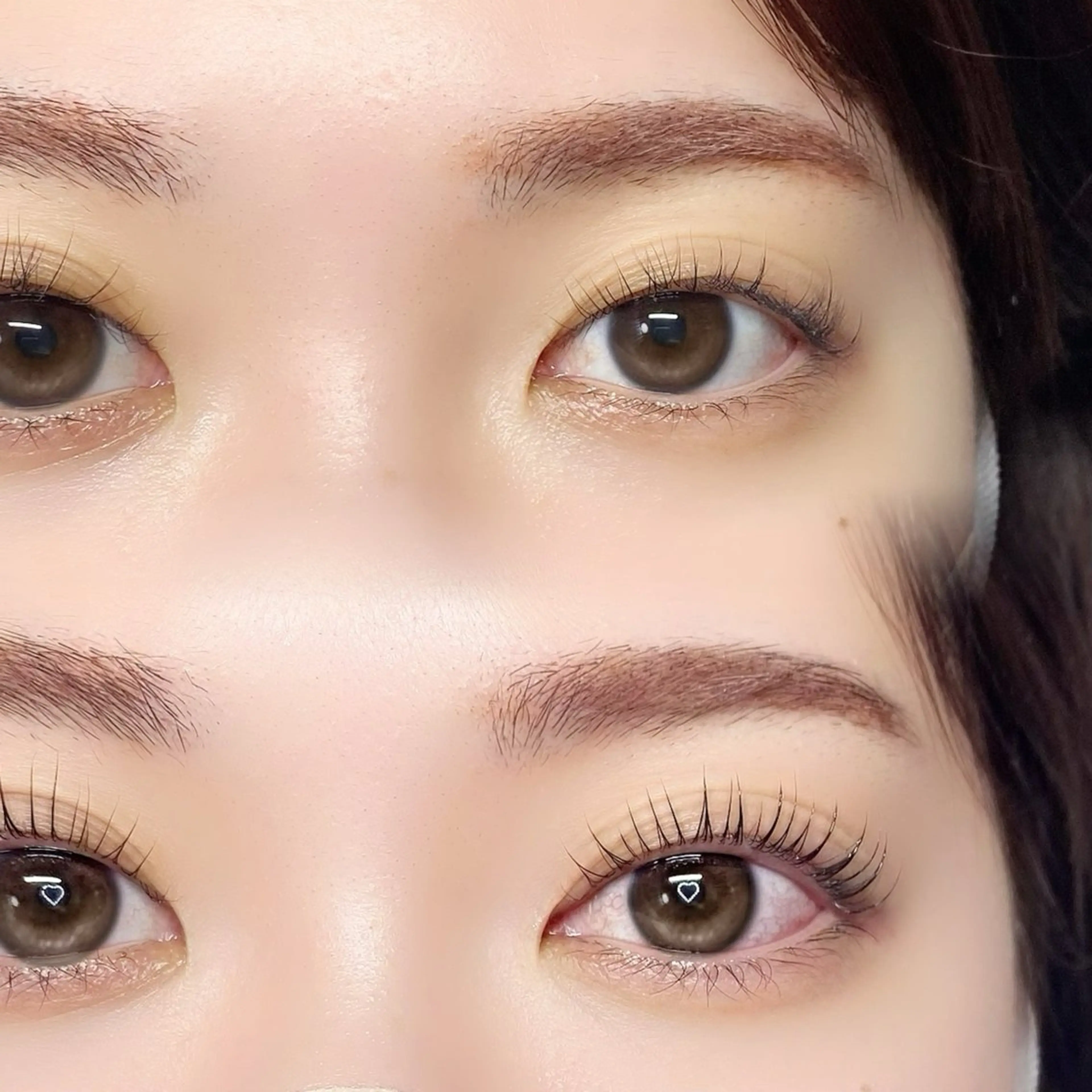 マツエク・マツパ 束感まつ毛 パリジェンヌラッシュリフト まつげパーマ ワンホンマツエク ruhe eyeのマツエク・マツパデザイン