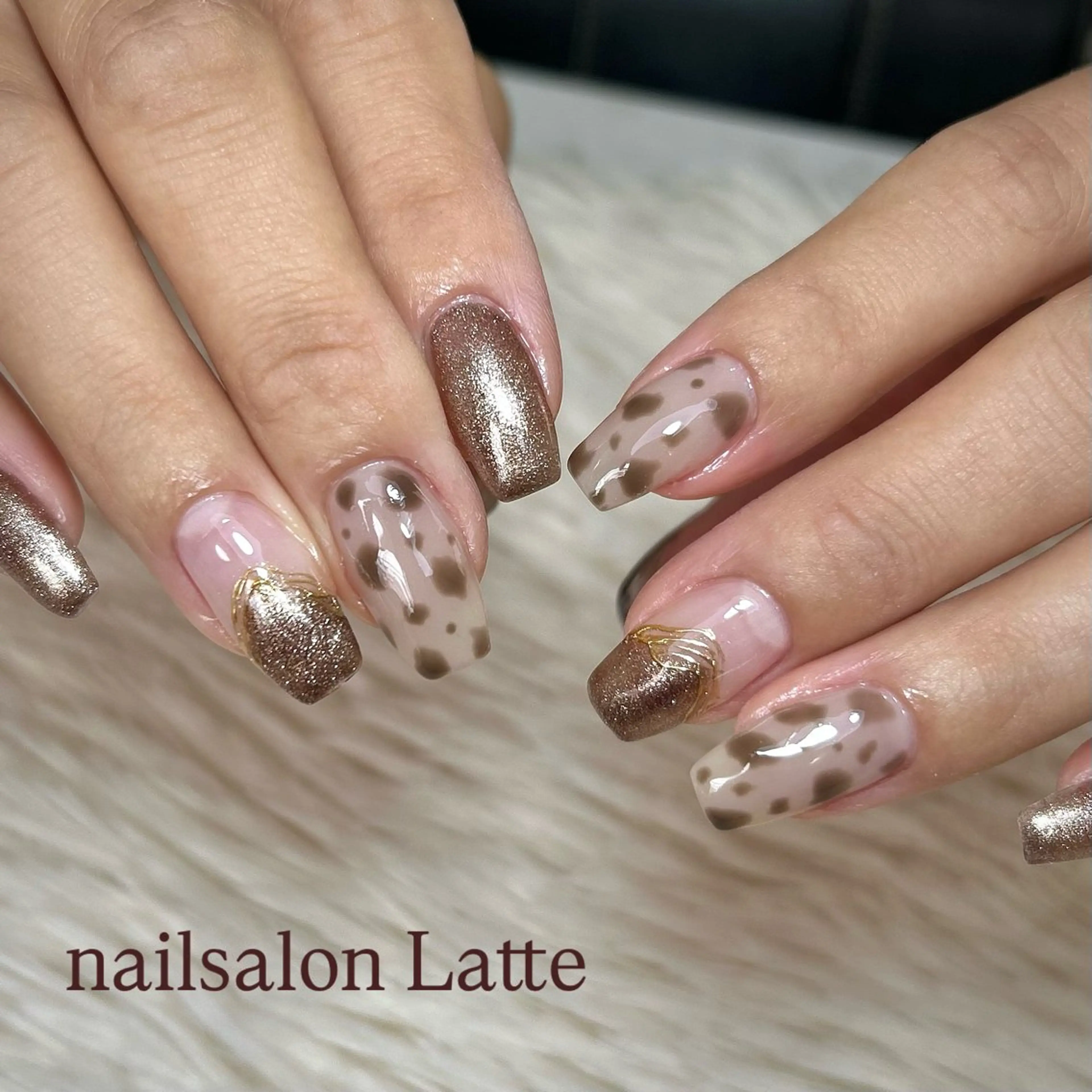ネイル Nailsalon Latteのネイルデザイン