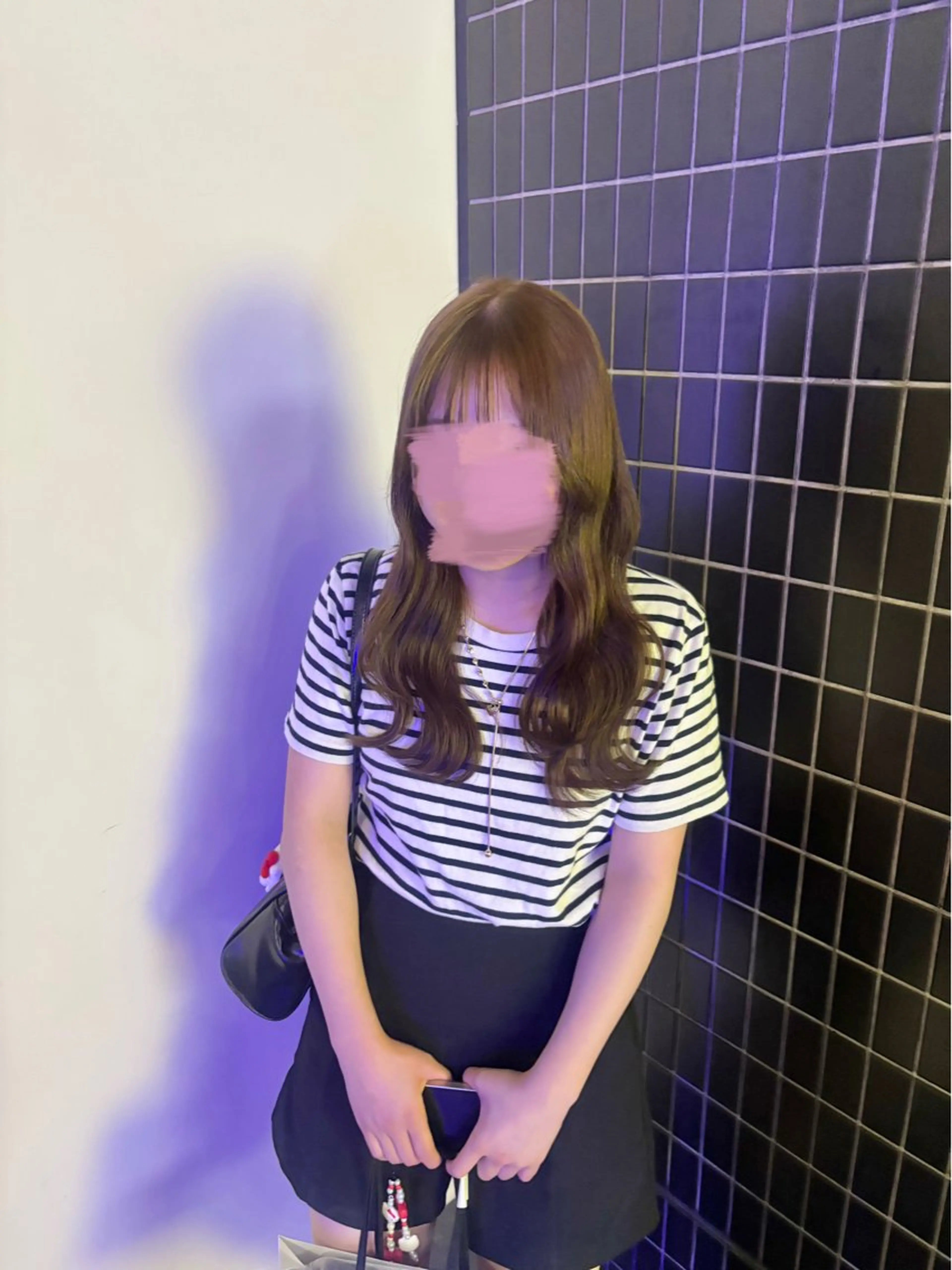 セミロング カラー GAME名古屋栄店所属・GAME SAKAE 🎀 Rionのヘアスタイル