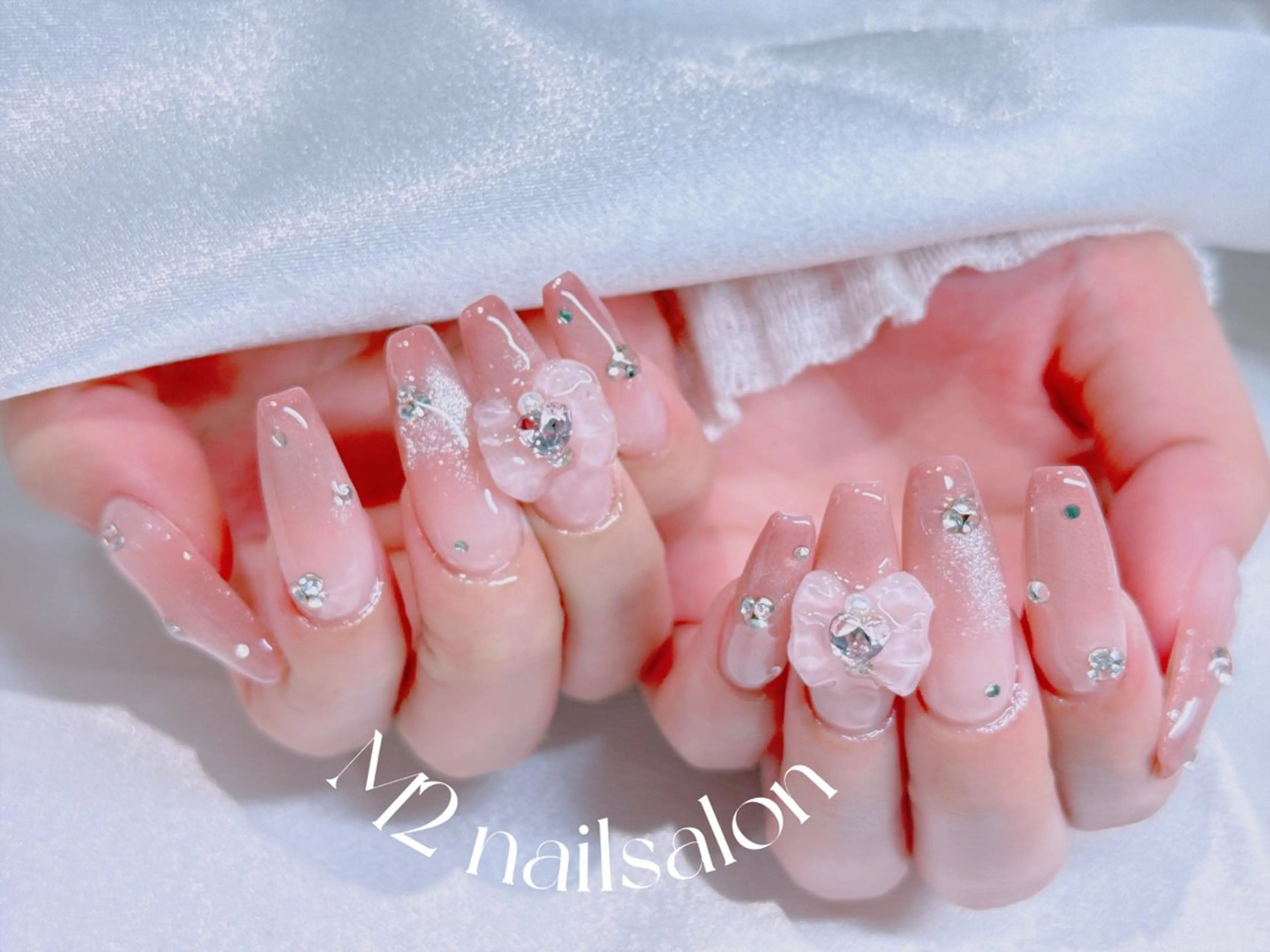 ネイル ハンドネイル 長さだし専門店 M2　rikaのネイルデザイン