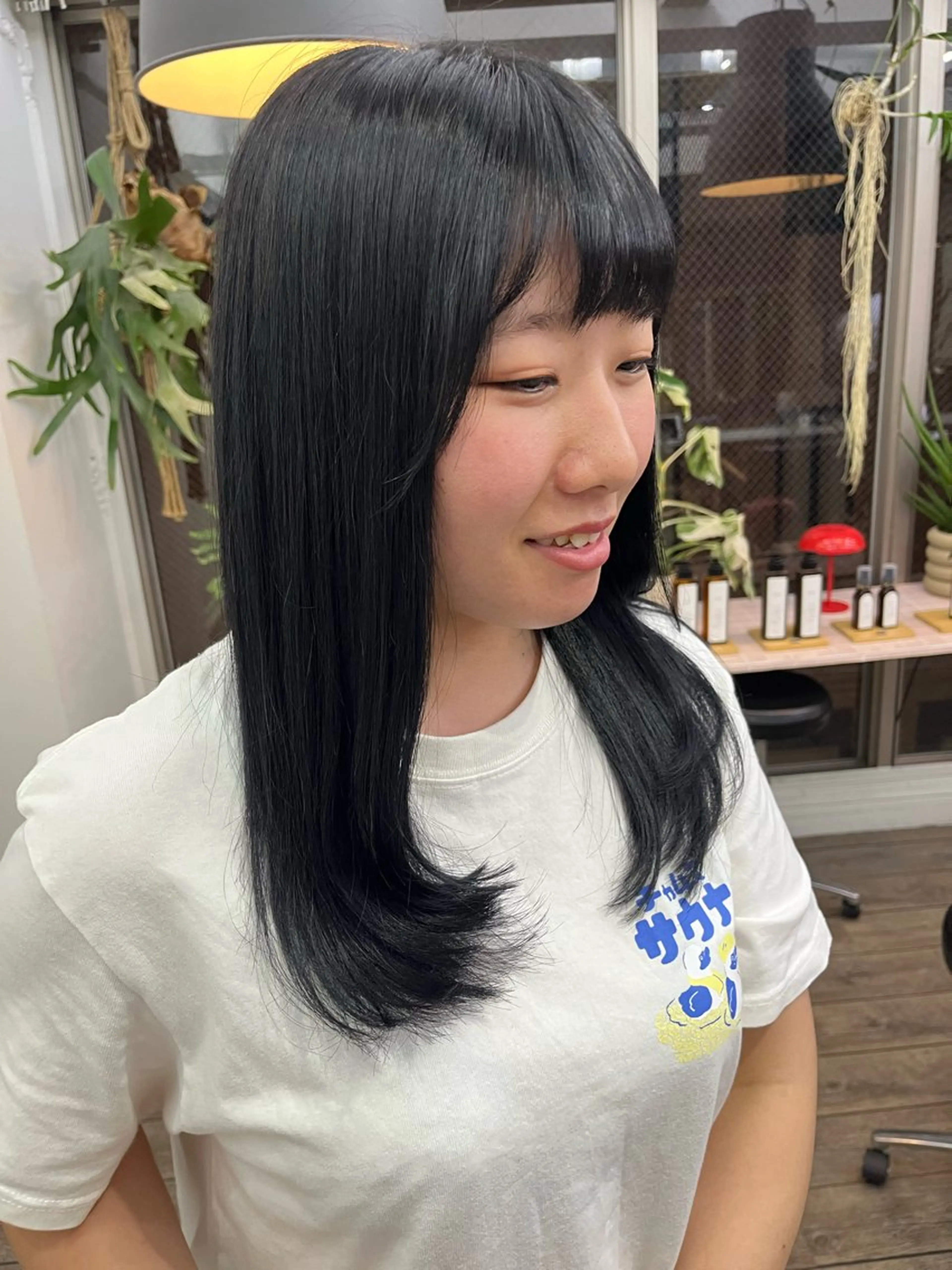 ロング カラー 逢坂 智也のヘアスタイル