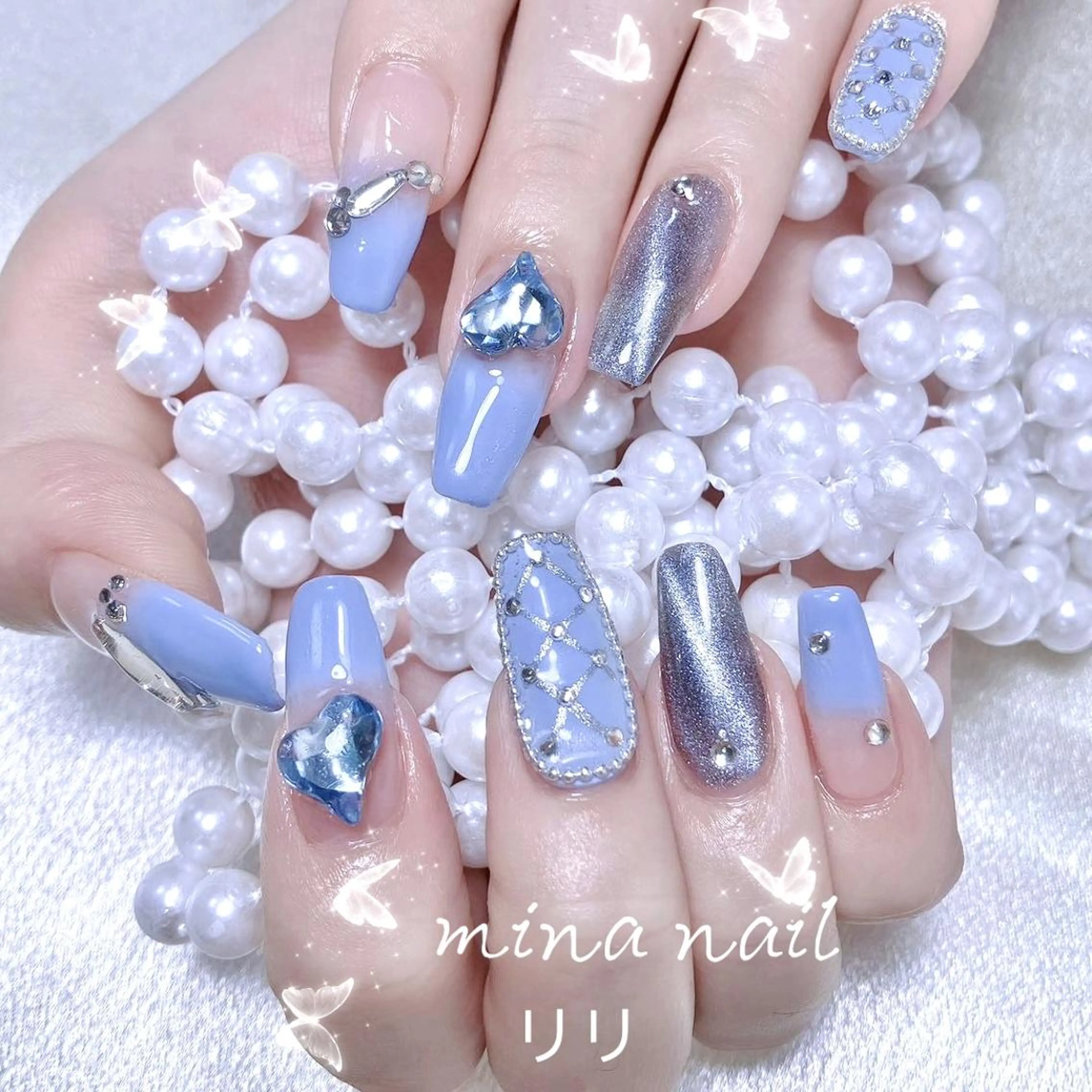 ネイル 🎀まゆ 🪽🐾のネイルデザイン