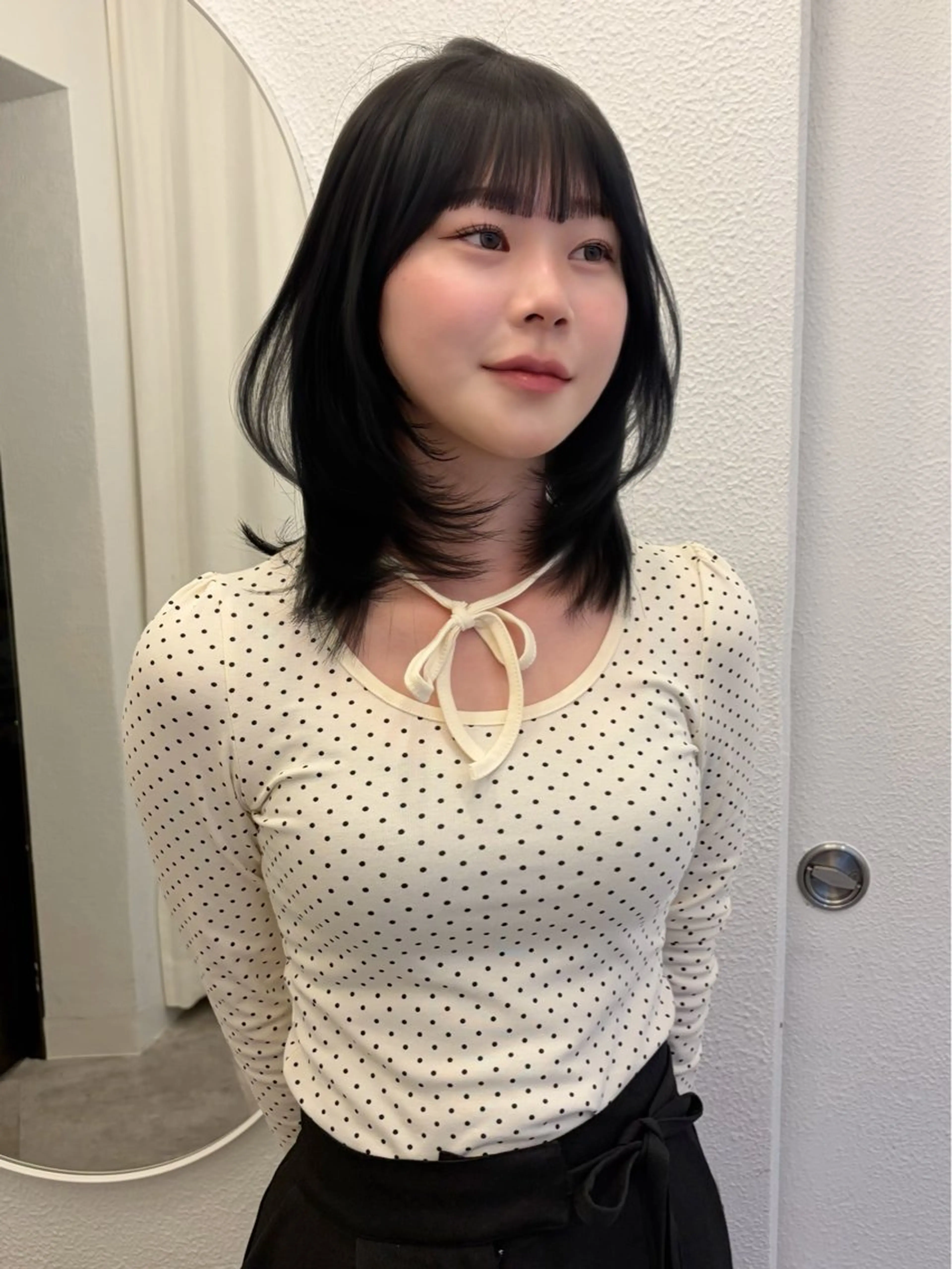 ミディアム 髙杉 心のヘアスタイル