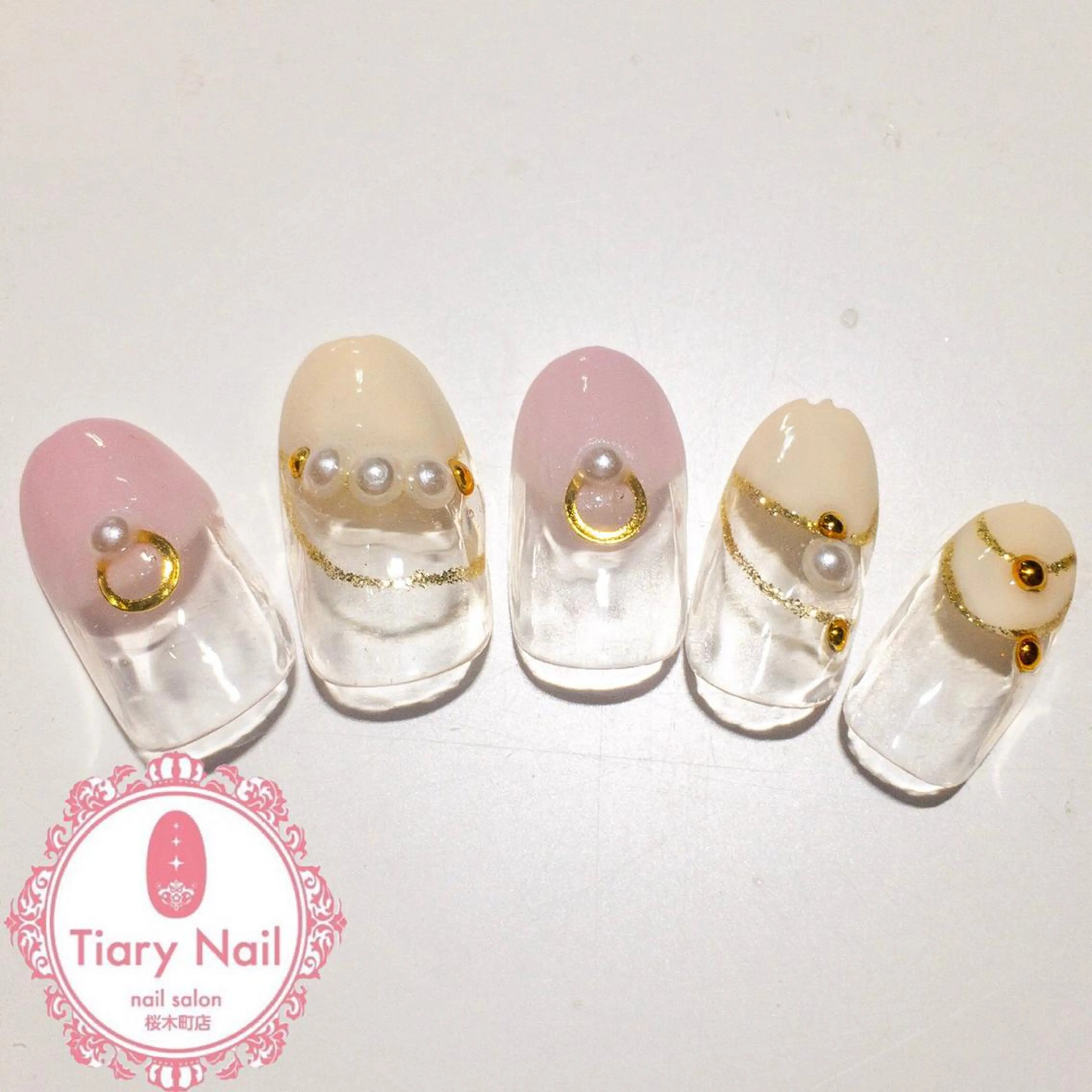 ネイル tiarynail K K🐼のネイルデザイン
