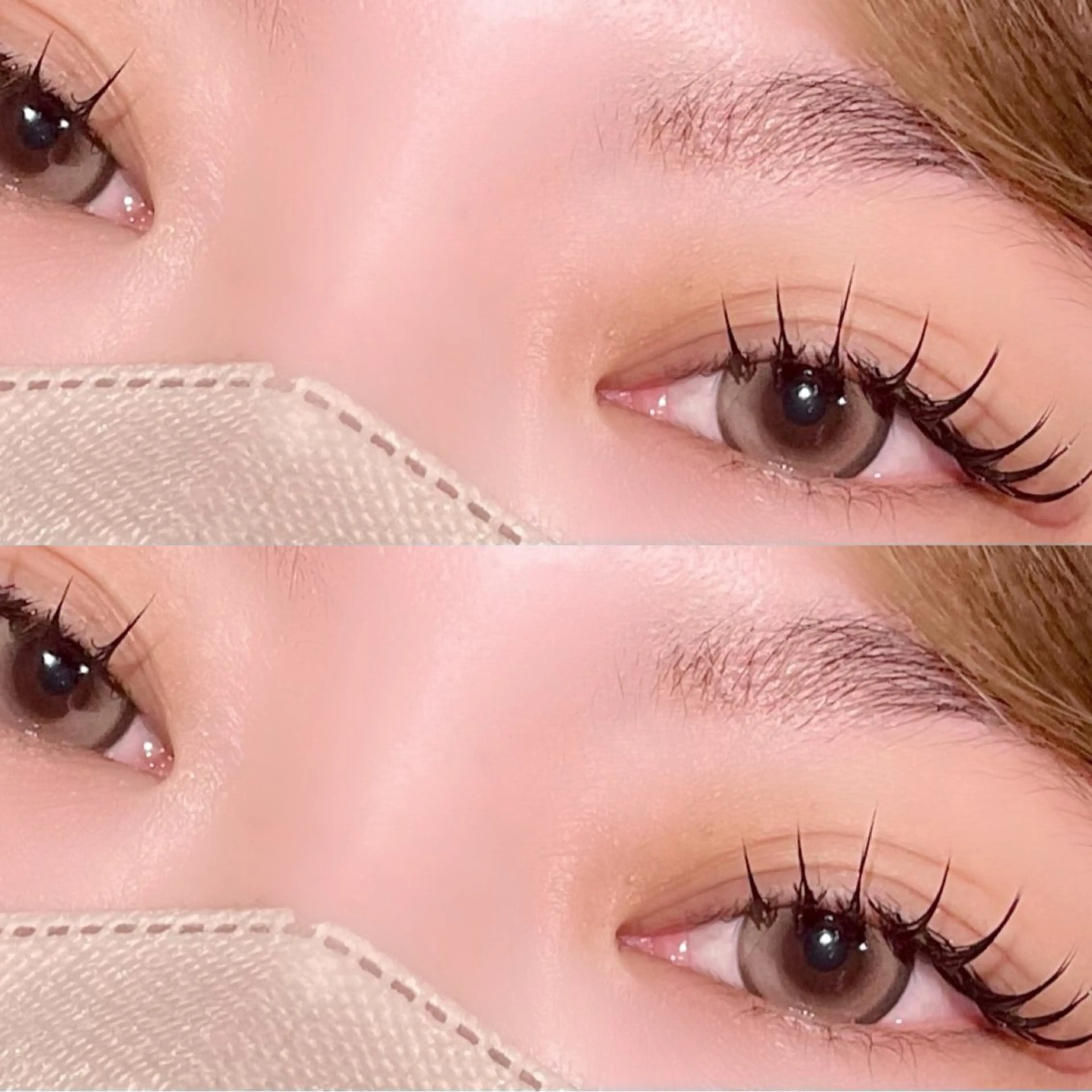 【しっかり盛れる💙】フラットラッシュ120本までマツエク付け放題・アイシャンプー・コーティング込の写真