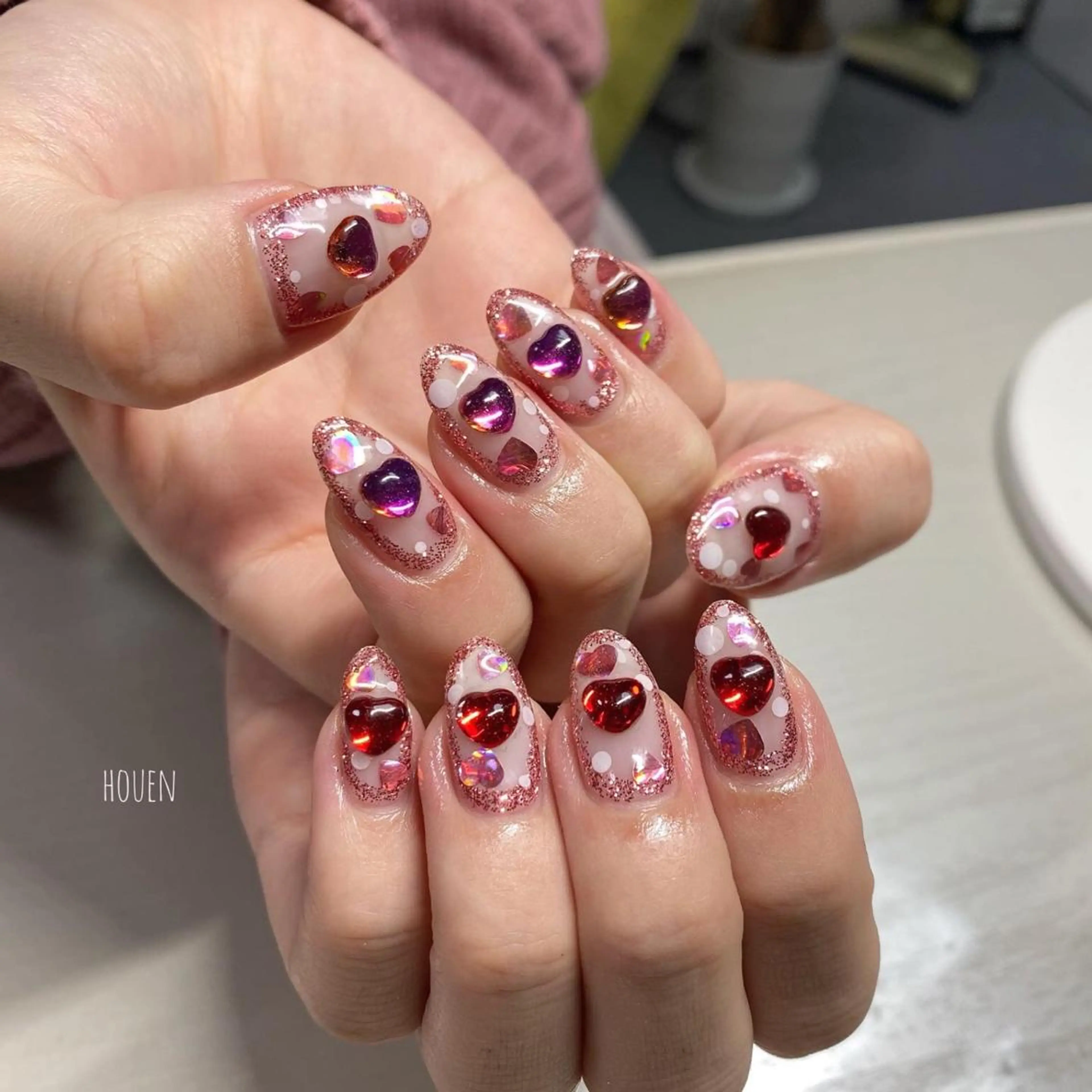 ネイル 持ち込み I pinknail 韓国風·持ち込み専門のネイルデザイン