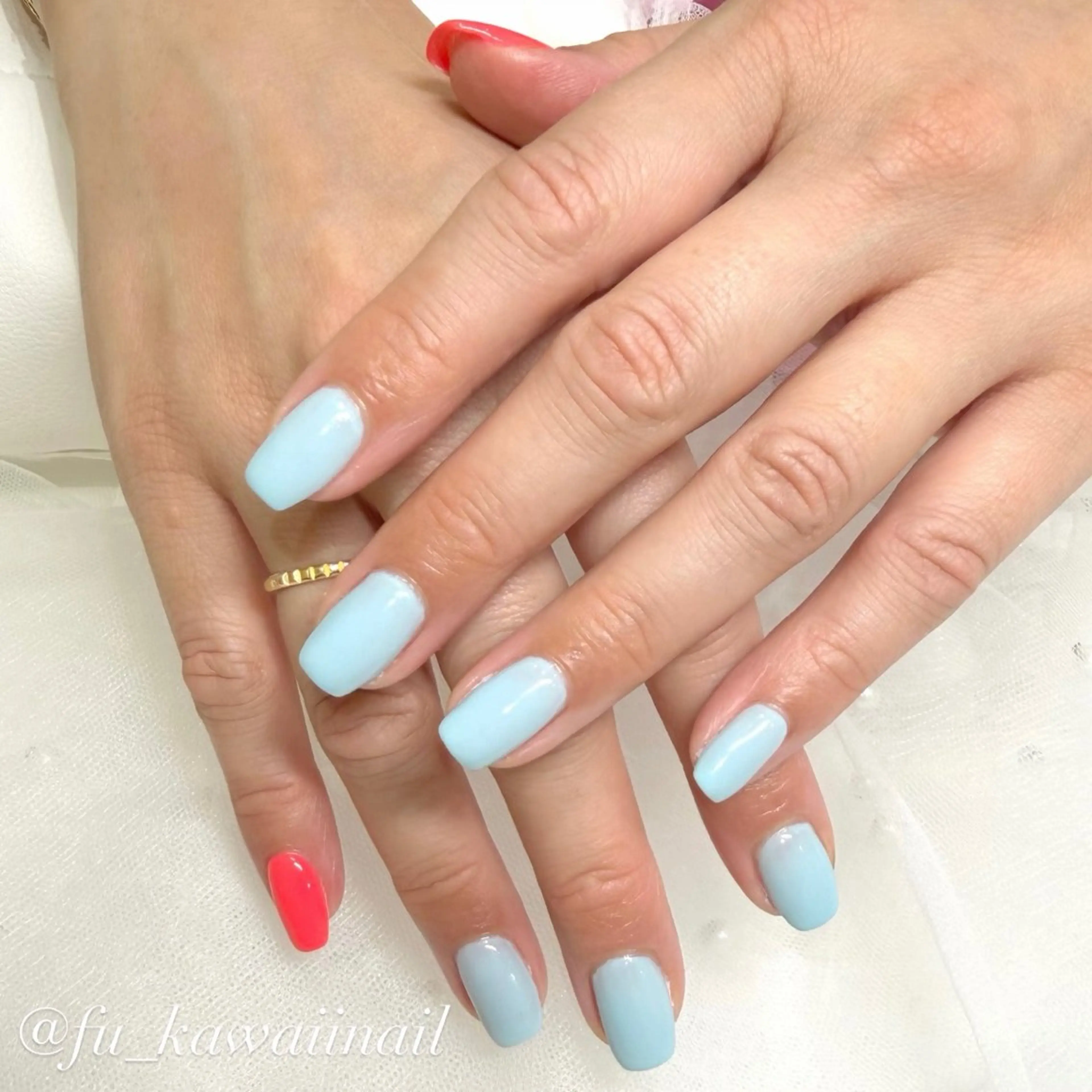 ネイル ハンドネイル 🪞ヤギフウカ🪞 渋谷ネイルのネイルデザイン