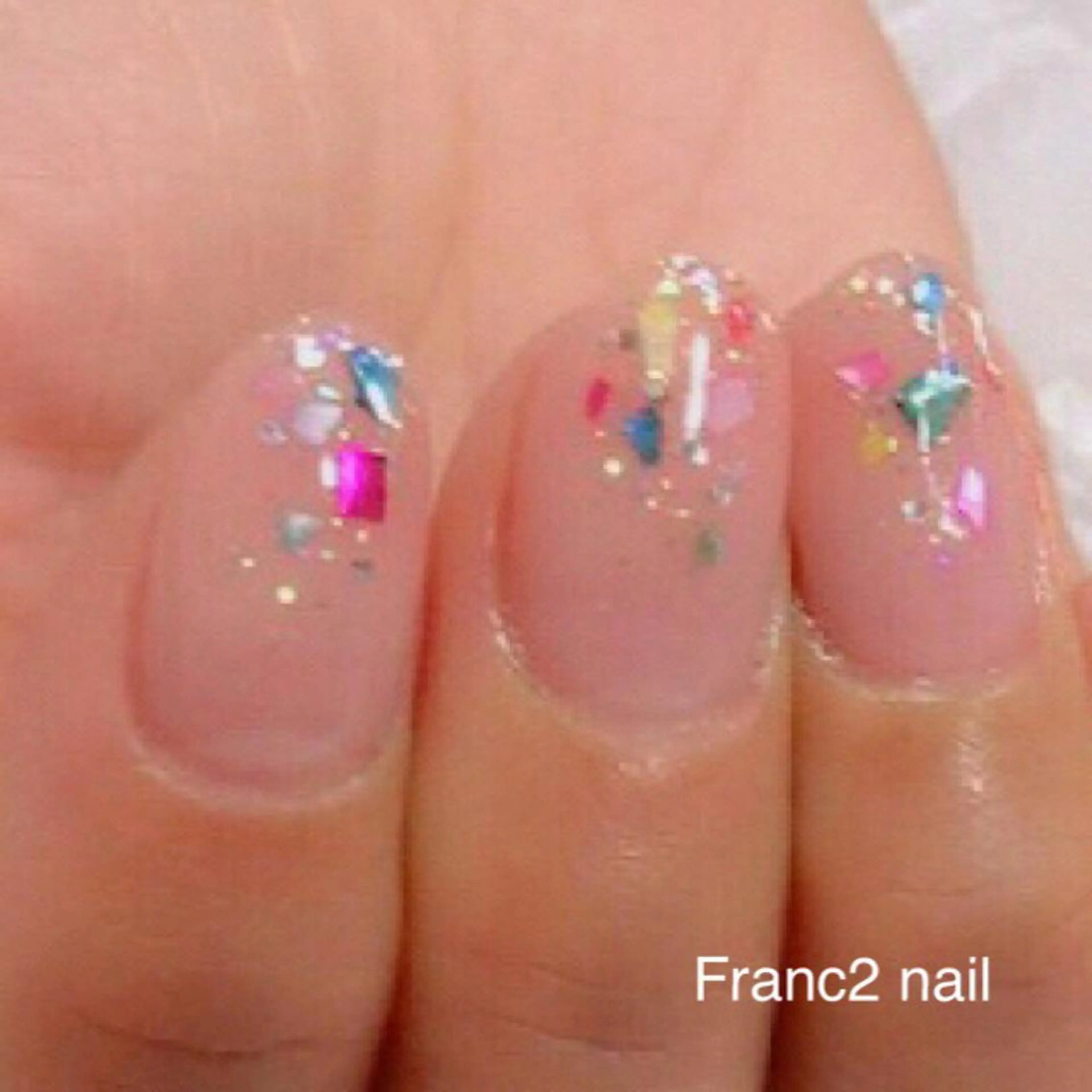 ネイル 玉造、森ノ宮 fran2 nailのネイルデザイン