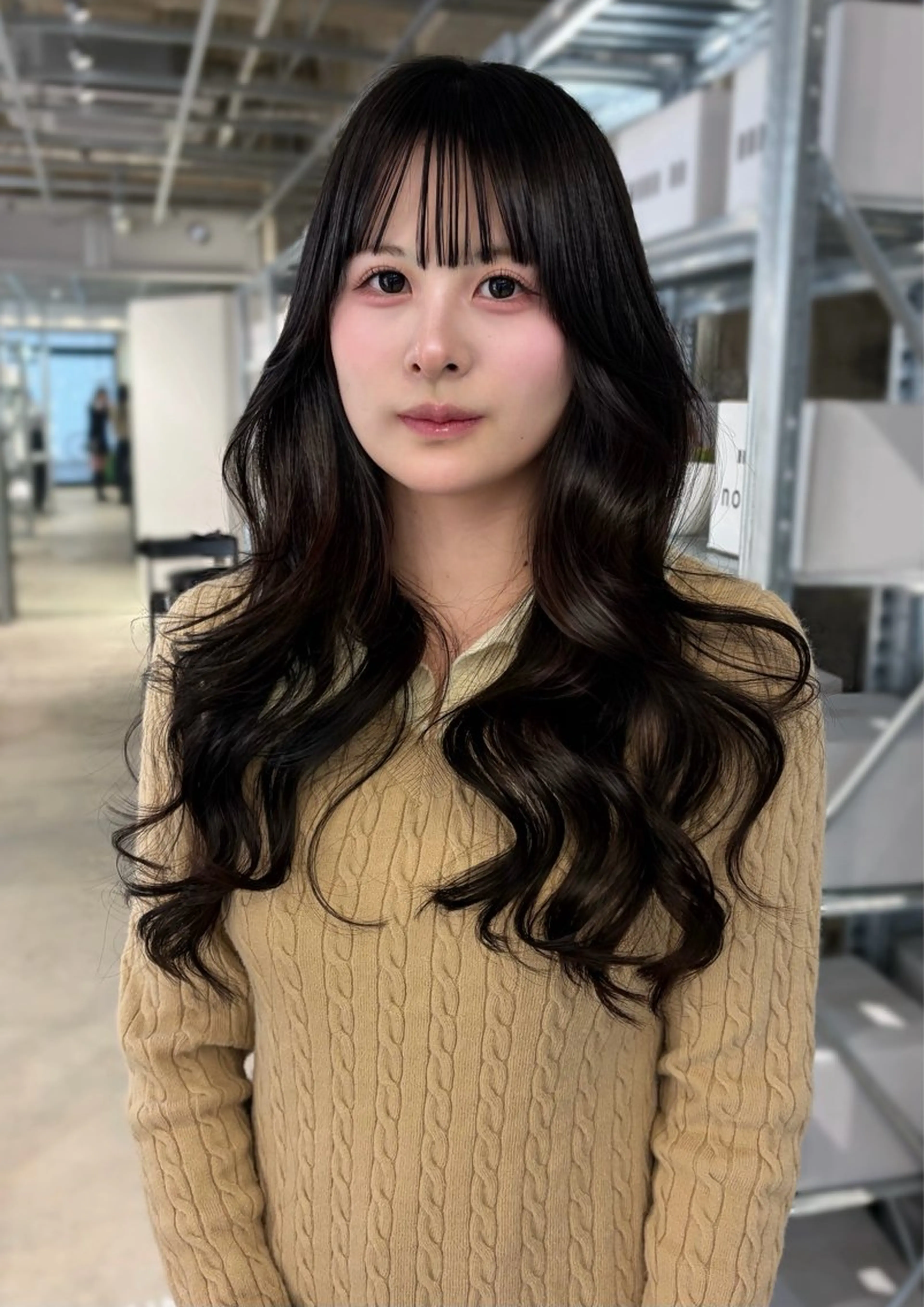 ロング カット トリートメント ダブルカラー/レイヤ ーカット 🤍ゆきなのヘアスタイル