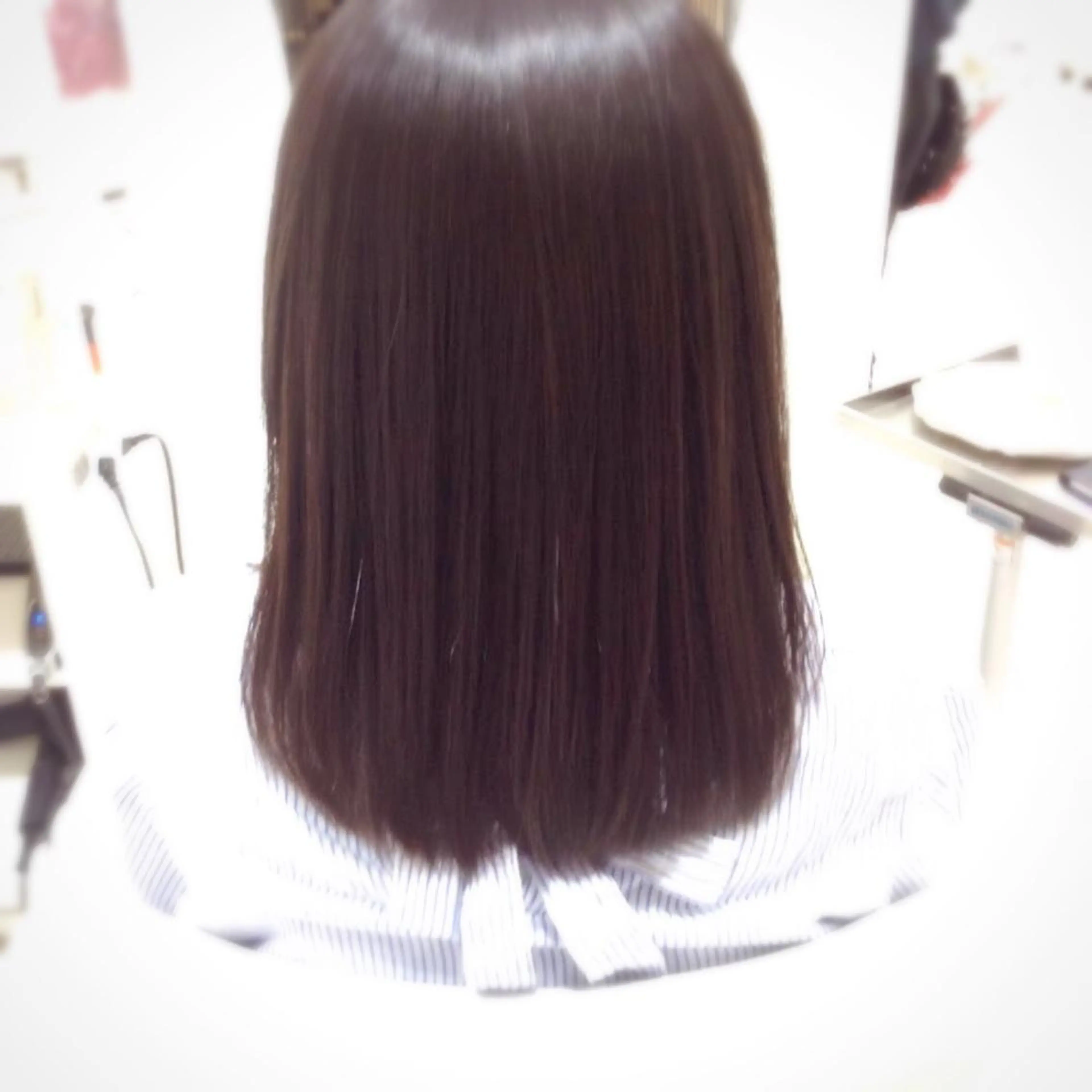 ロング トリートメント カット ヘアカラー トリートメント 上田 篤史のヘアスタイル