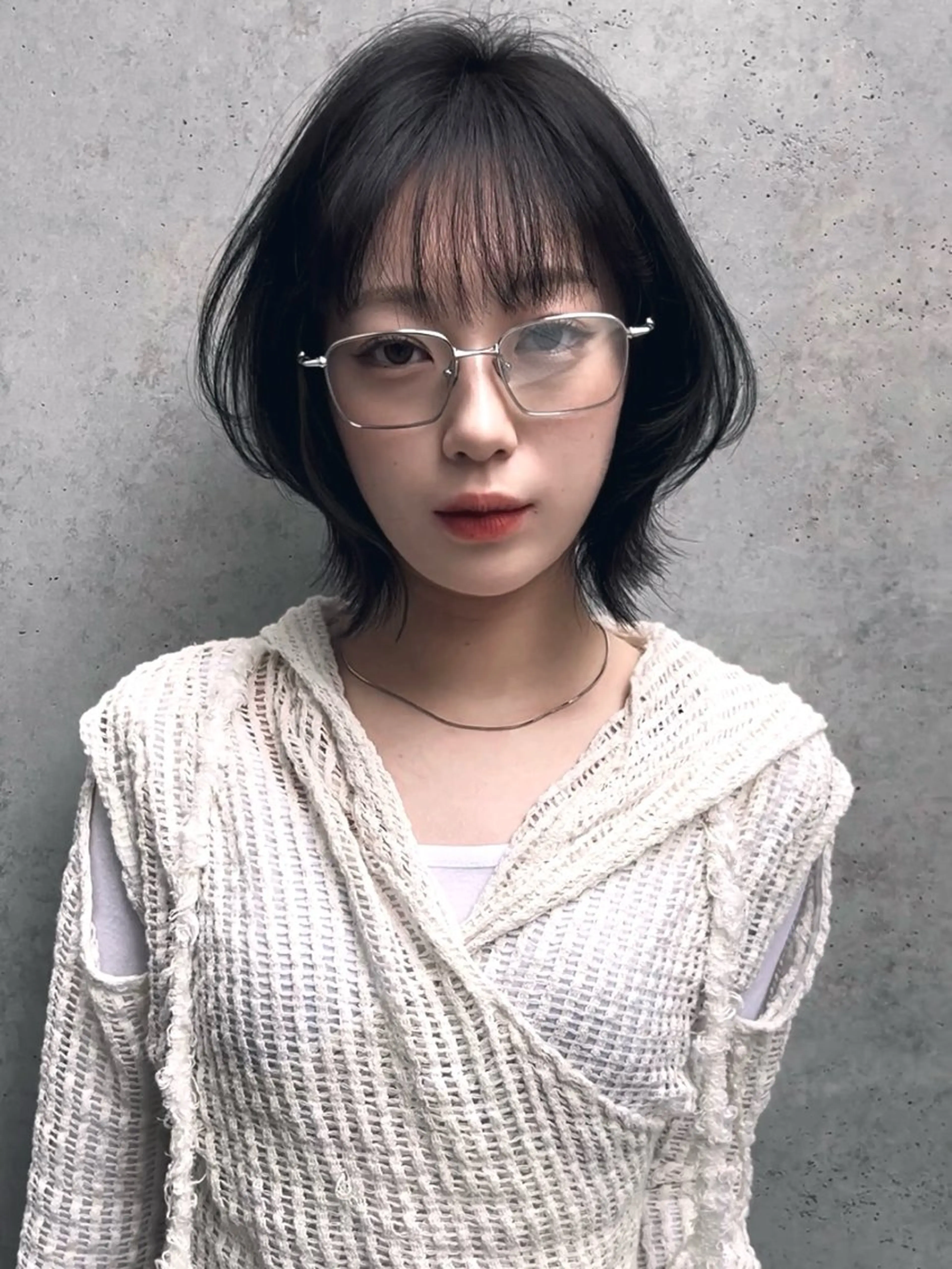 ショート ボブレイヤー ボブ くびれヘア ハッシュカット 髪質改善 カット トリートメント AIVAN所属・似合わせカット Todaのヘアスタイル