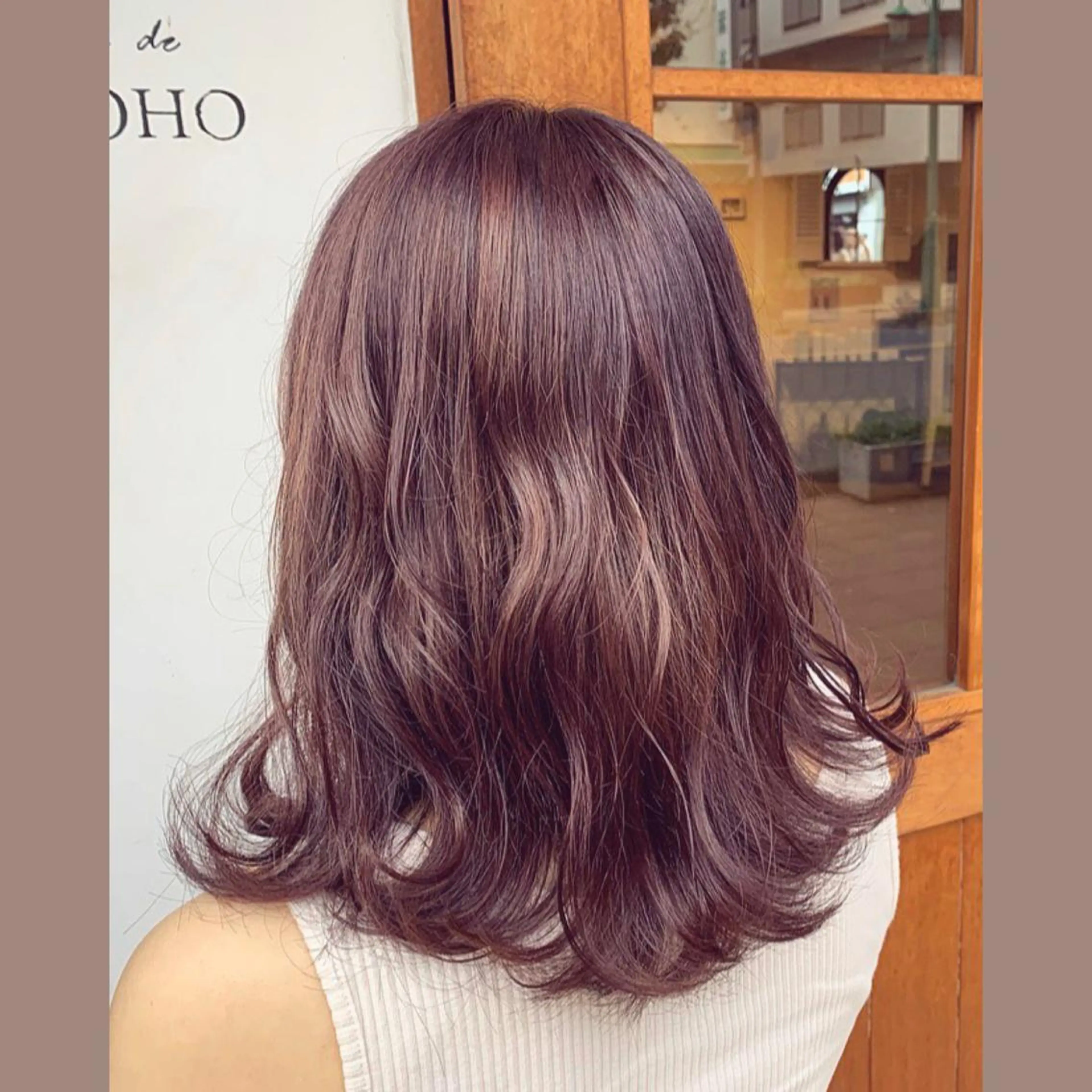 ミディアム 𓅰なかがわ ふみな𓅯のヘアスタイル