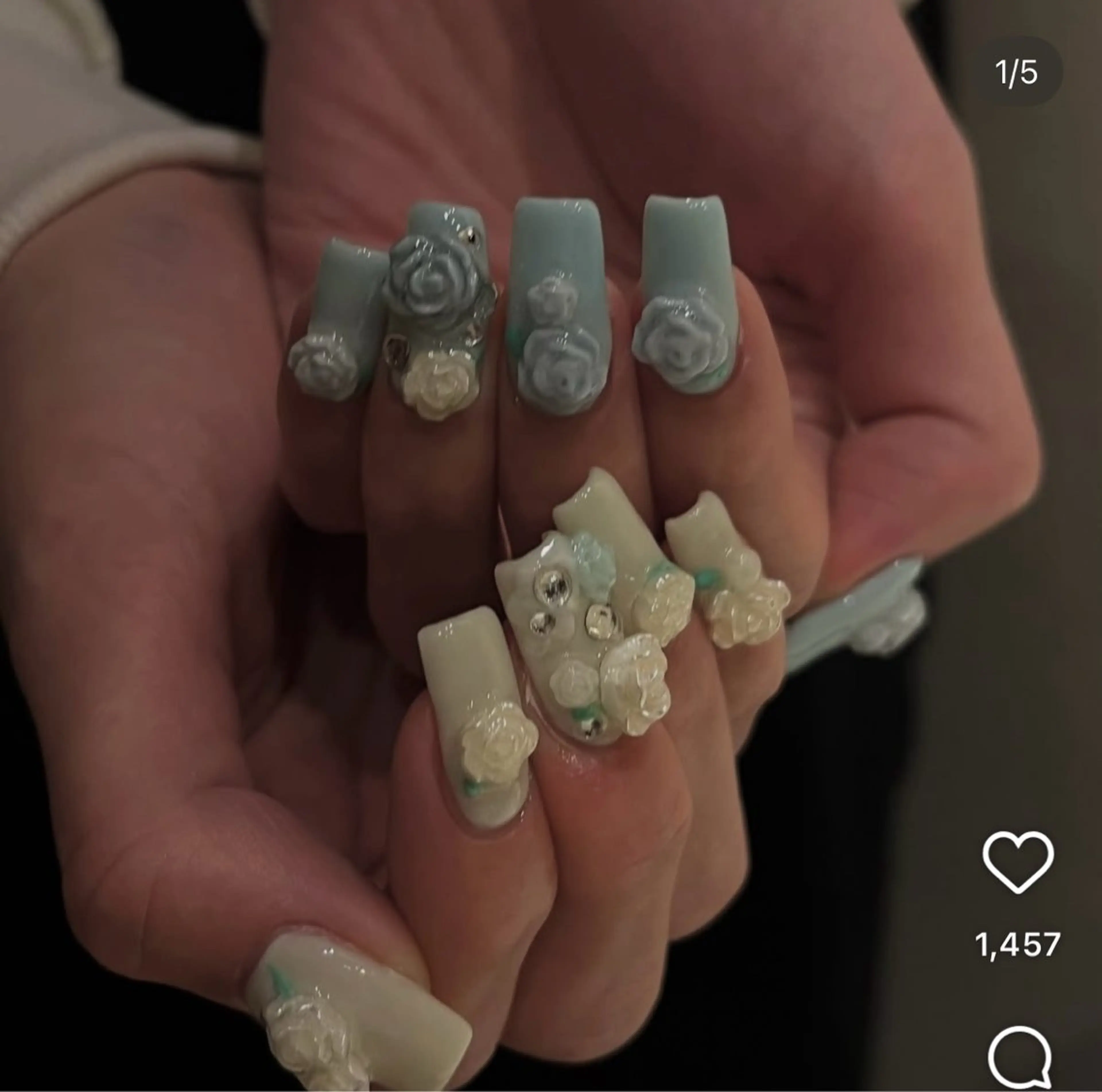 ネイル アートネイル ジェルネイル ガーリー キラキラネイル Nihonthy Nail 新宿所属・Nihonthy Nail 新宿のネイルデザイン