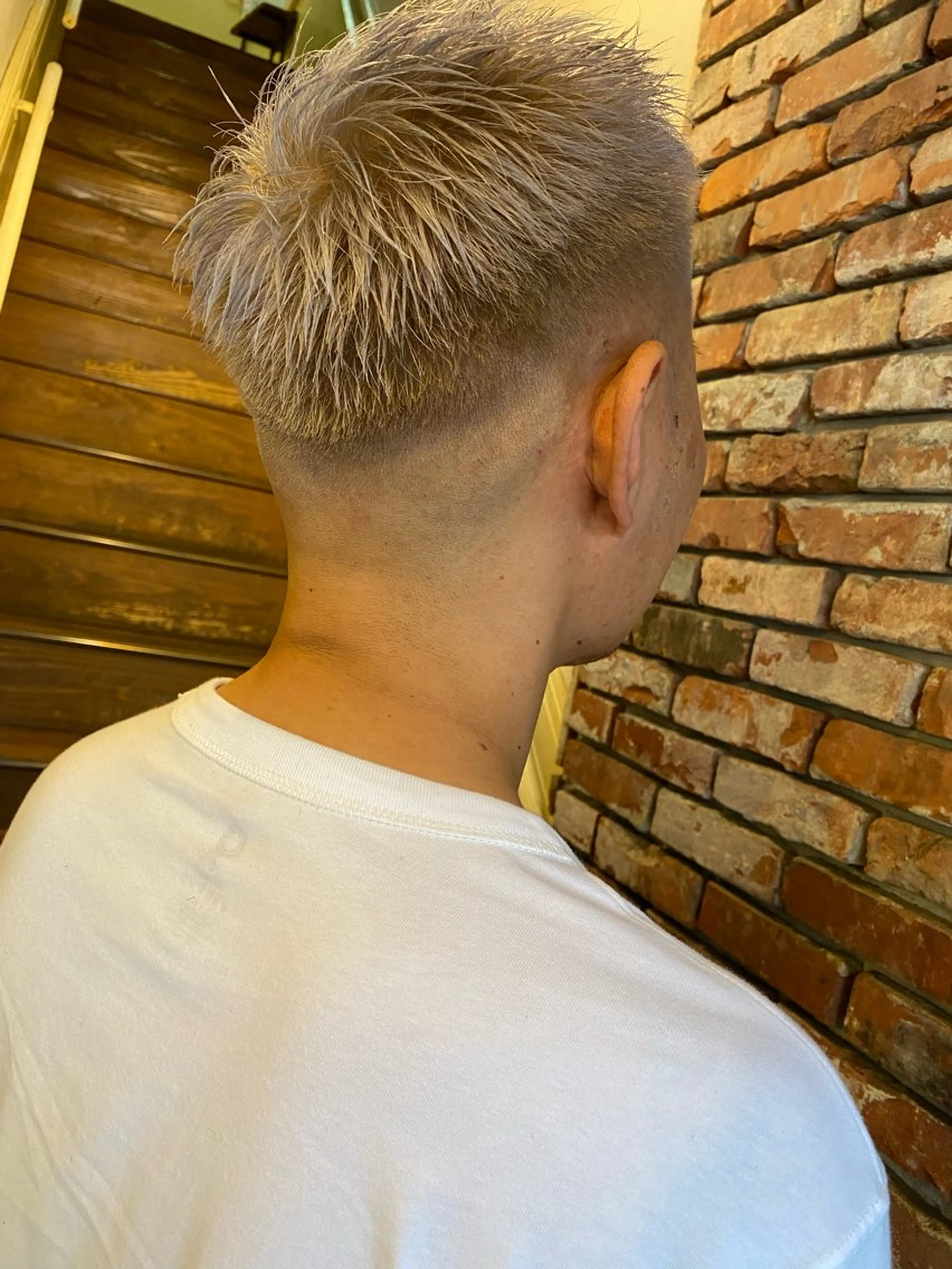 メンズ 高塩翔大 髪質改善のヘアスタイル