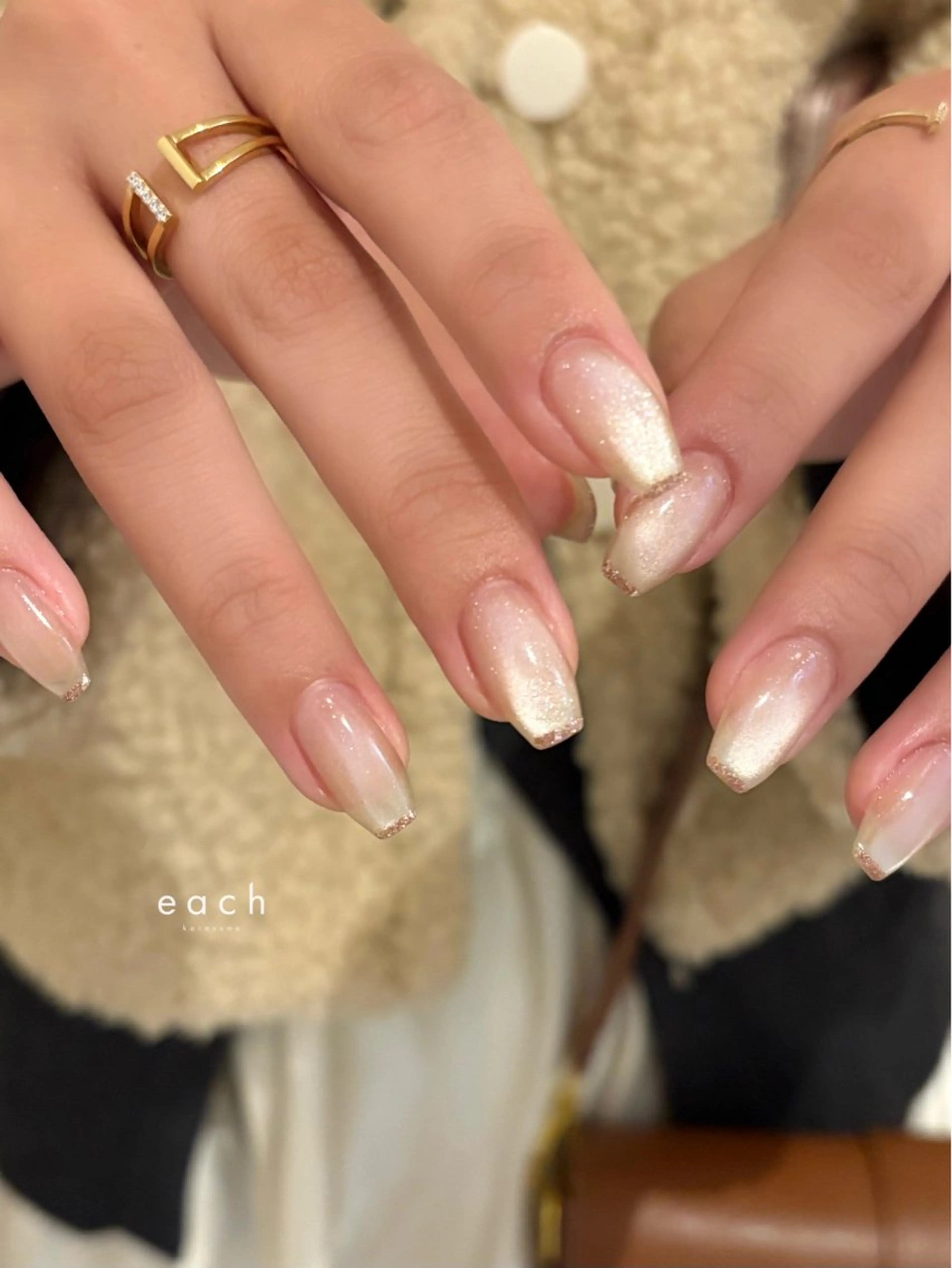 ネイル マグネットネイル each Hibikiのネイルデザイン