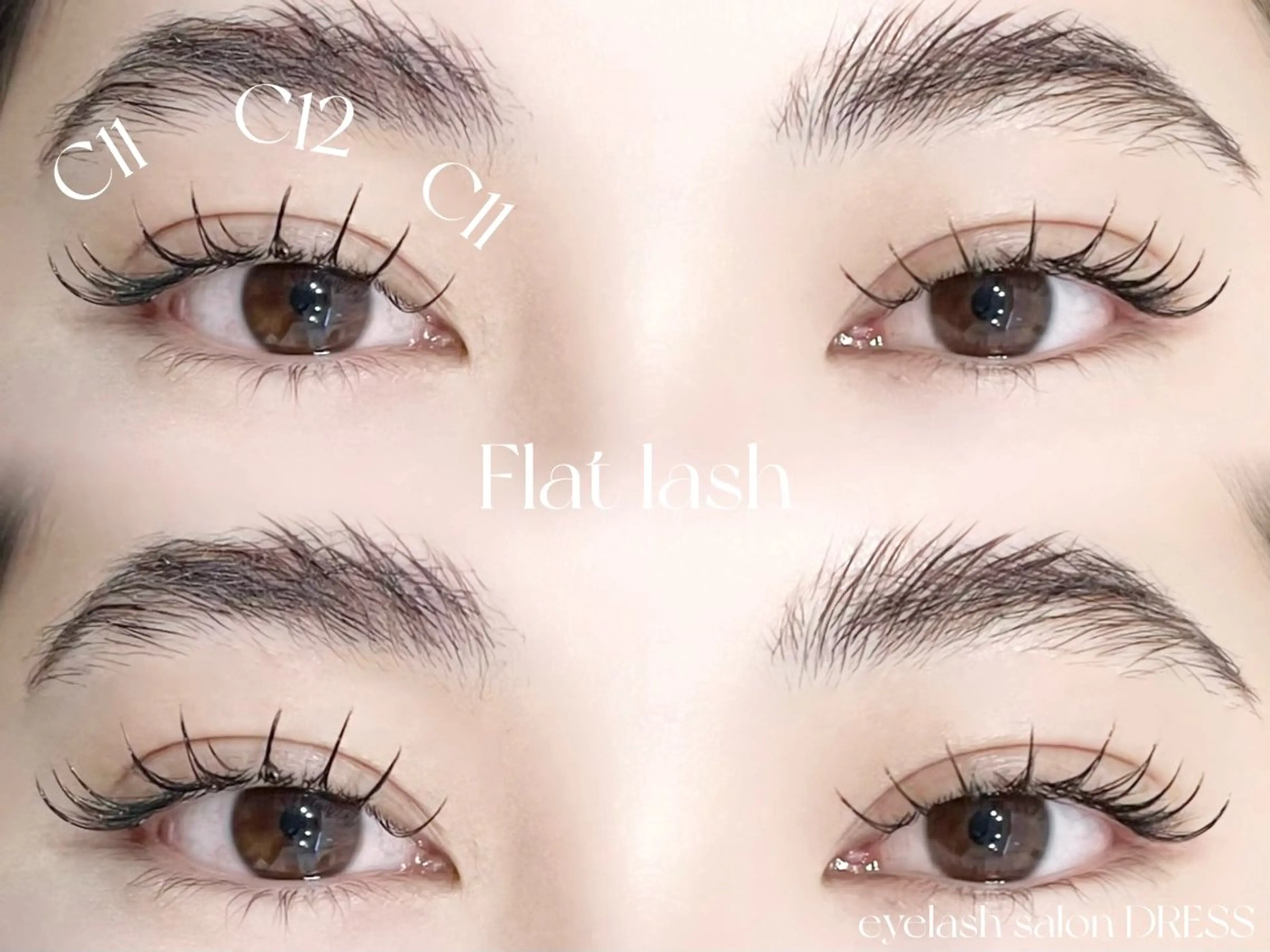 マツエク・マツパ Kahulihair Uluのマツエク・マツパデザイン