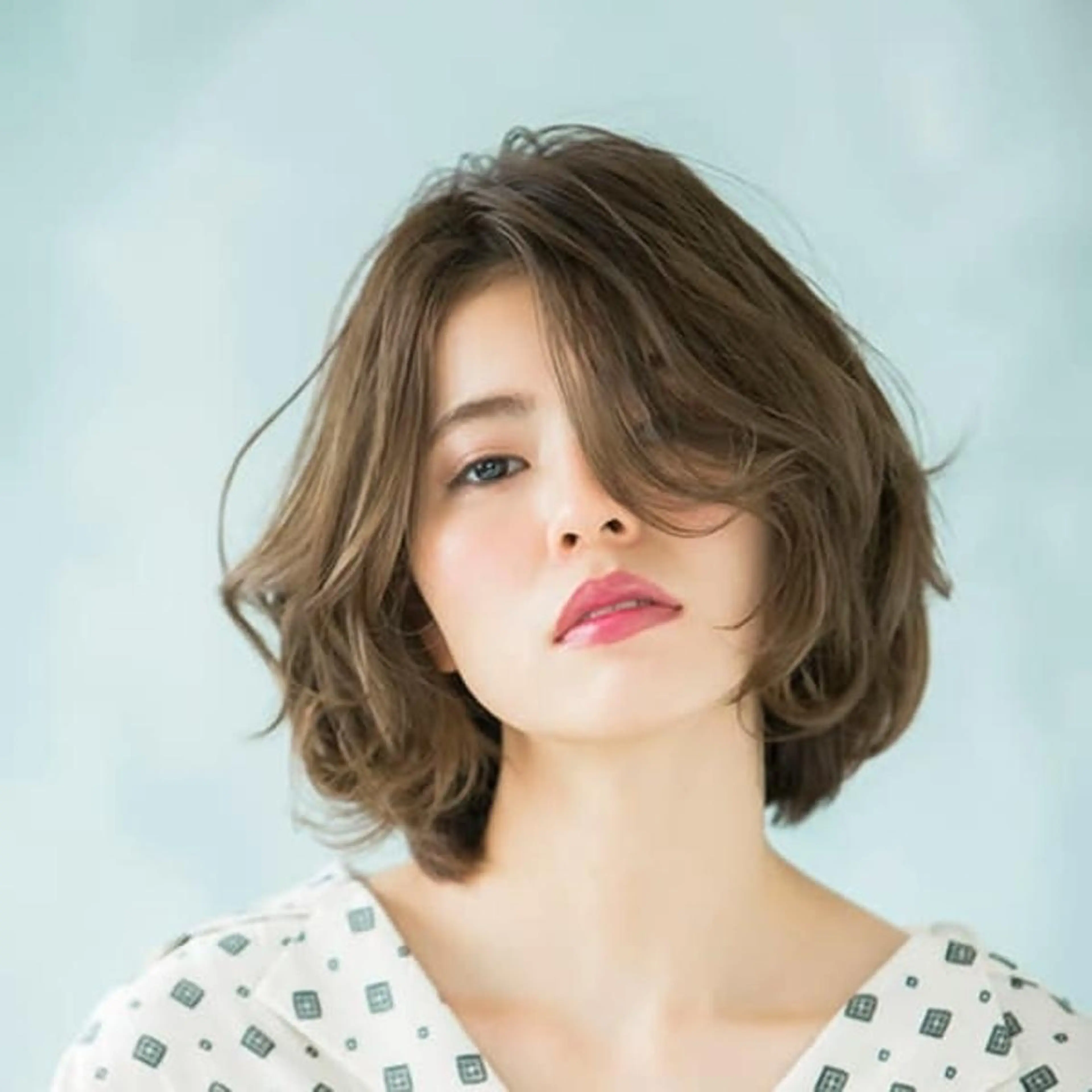 迷ったらこれ！カット+カラー+パーマ+トリートメントの写真